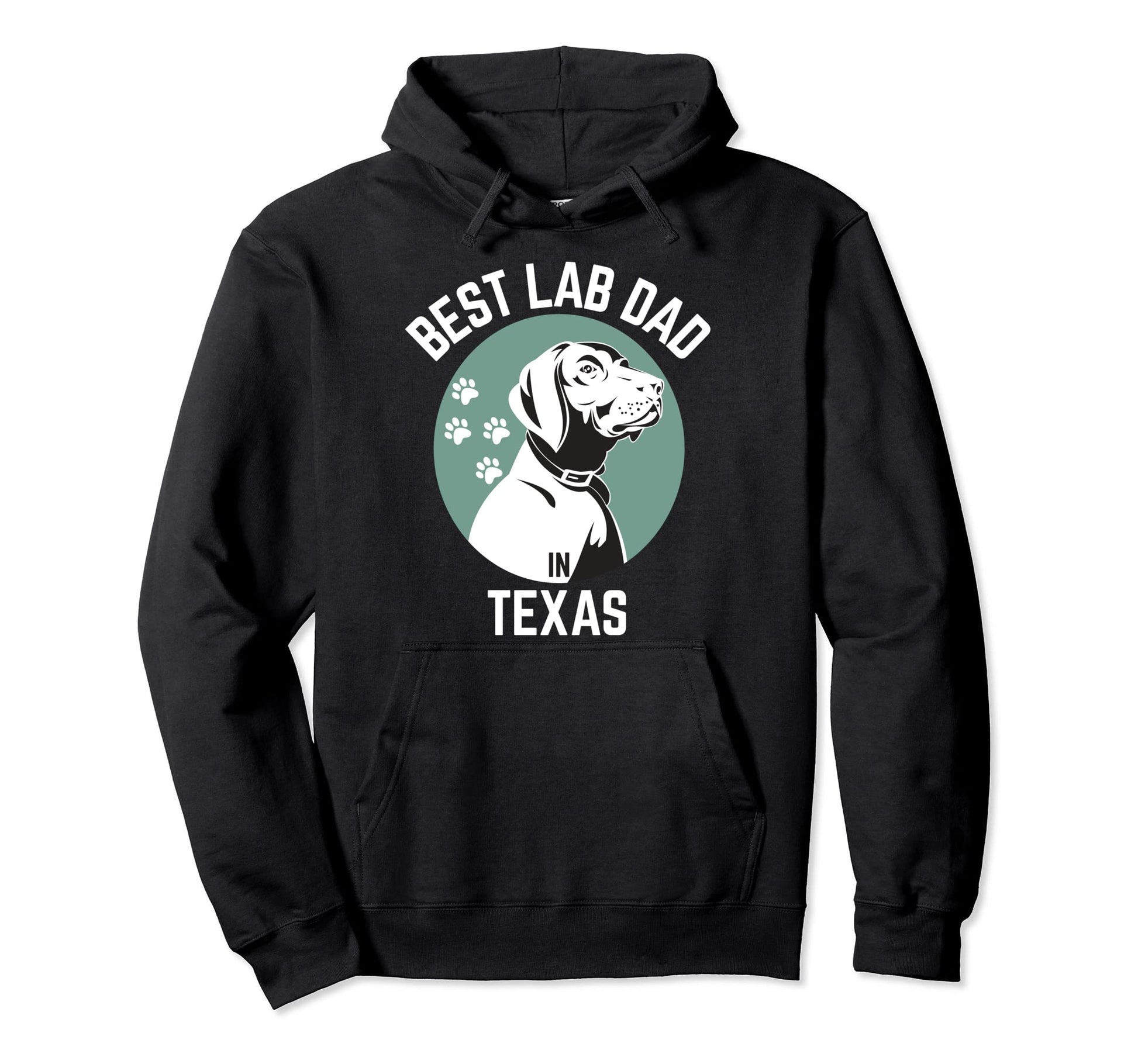 Best Lab Dad Texas Dog Dad Hoodie - Aesthetic Graphic for Adults - T-Shirt, Sweatshirt, Hoodie