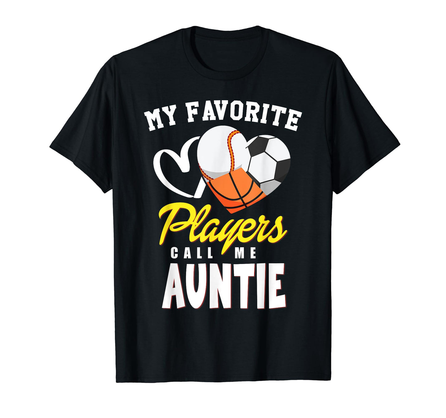 My Favorite Players Baseball Soccer T-Shirt - Trendy Graphic Unisex - T-Shirt, Sweatshirt, Hoodie
