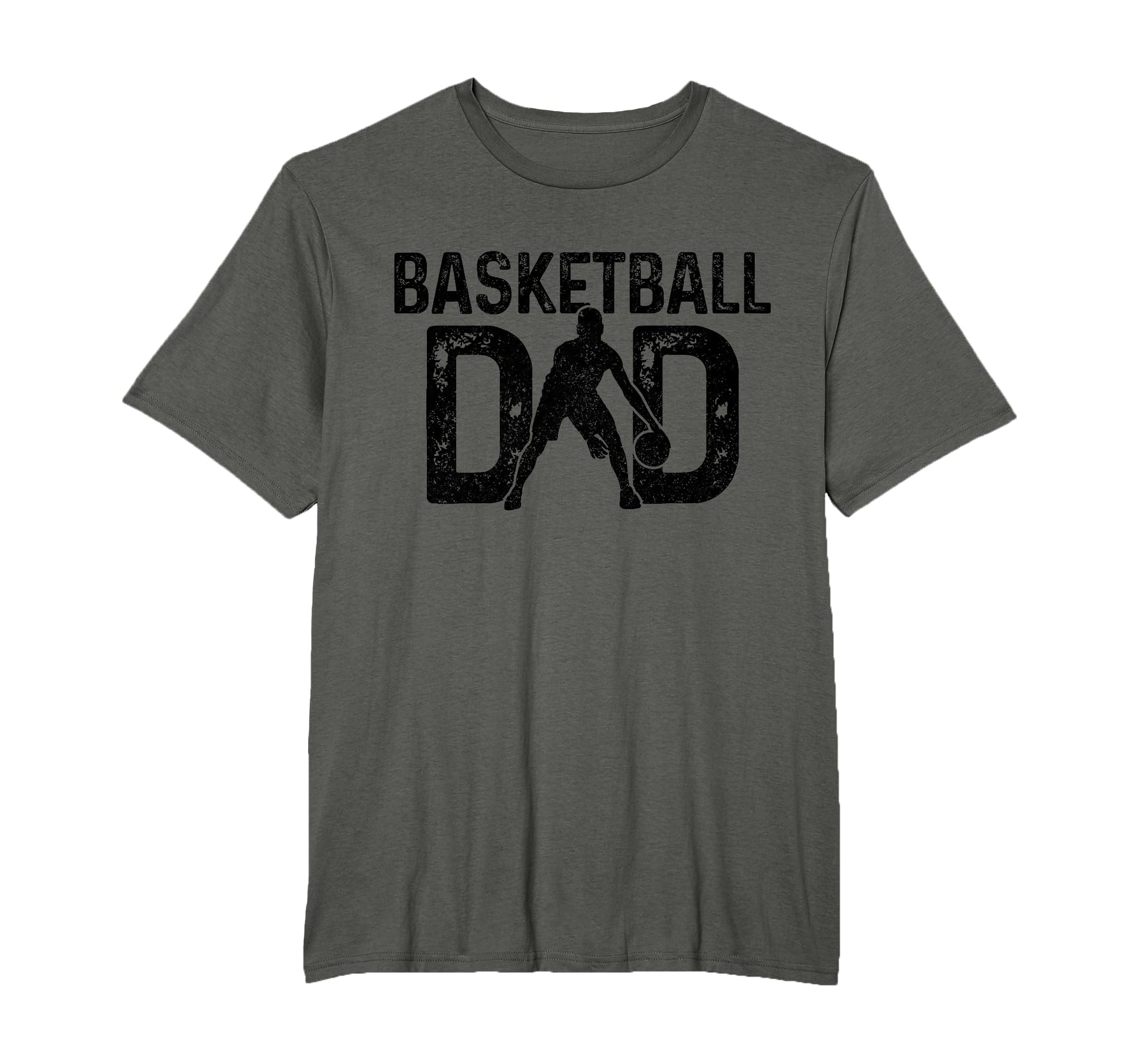 Basketball Dad Bball Player Coach Team T-Shirt - Minimalist Print Unisex - T-Shirt, Sweatshirt, Hoodie