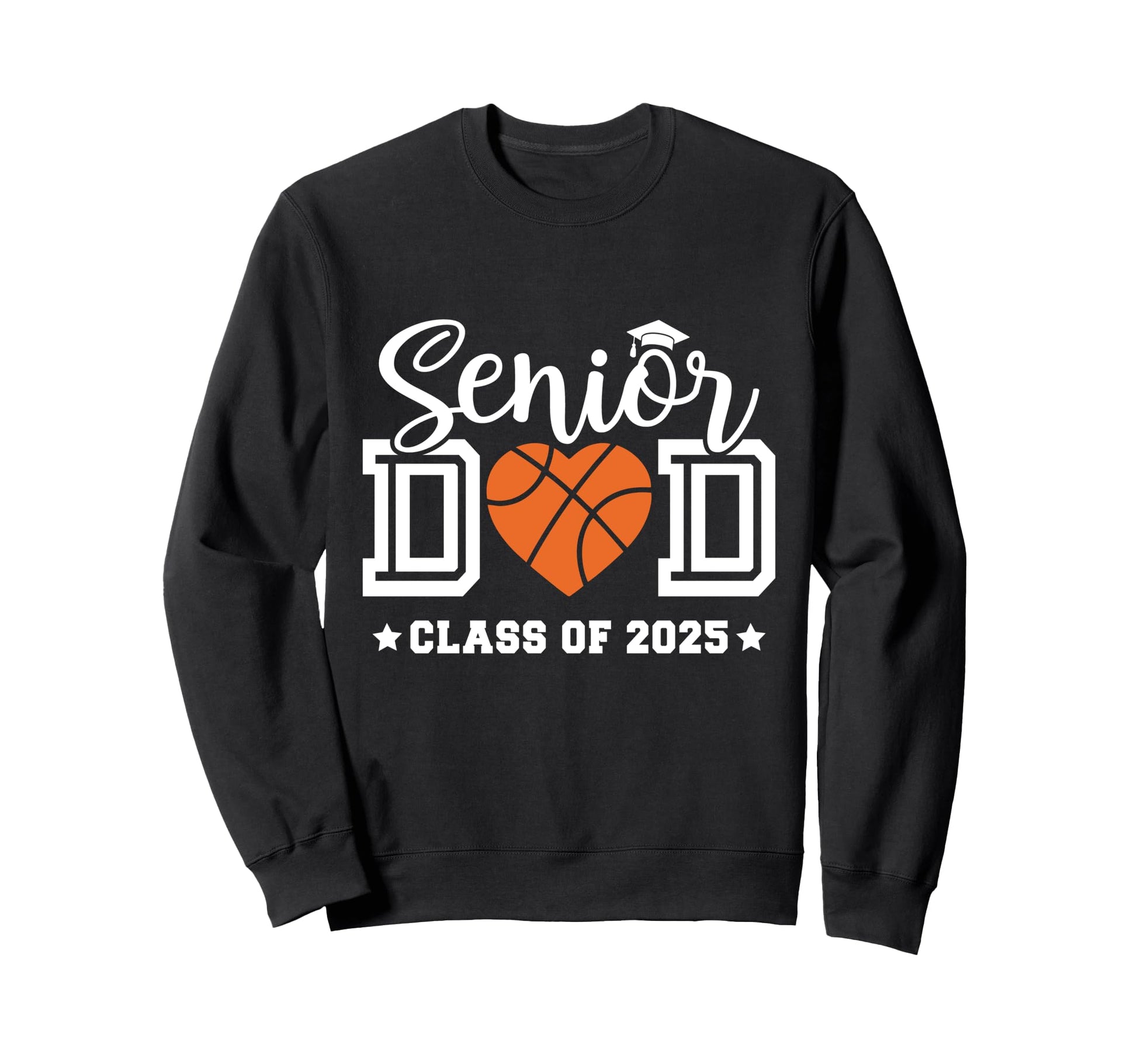 Proud Dad 2025 Senior Graduate Sweatshirt - Unique Graphic Men Women - T-Shirt, Sweatshirt, Hoodie