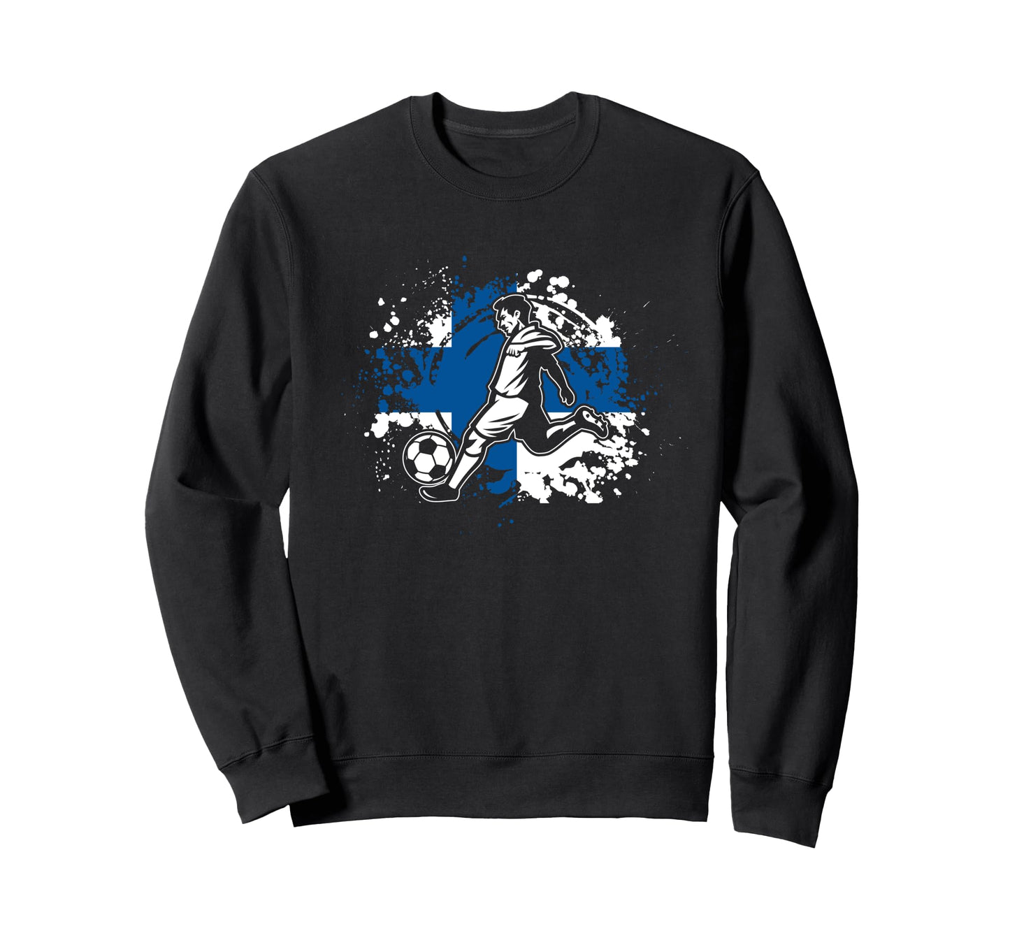 Finland Football Finnish Sweatshirt - Casual Everyday Wear for Adults - T-Shirt, Sweatshirt, Hoodie
