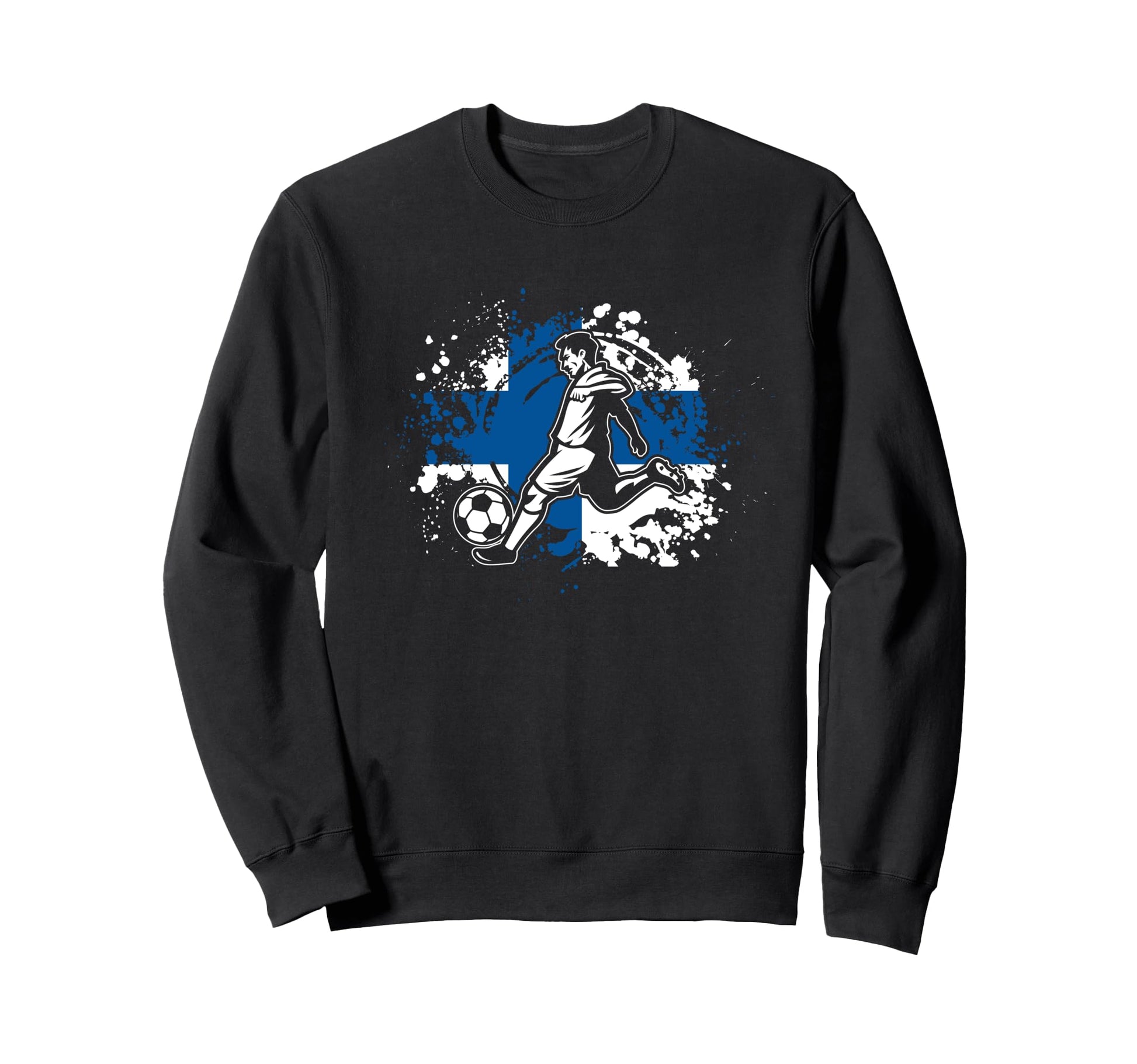 Finland Football Finnish Sweatshirt - Casual Everyday Wear for Adults - T-Shirt, Sweatshirt, Hoodie