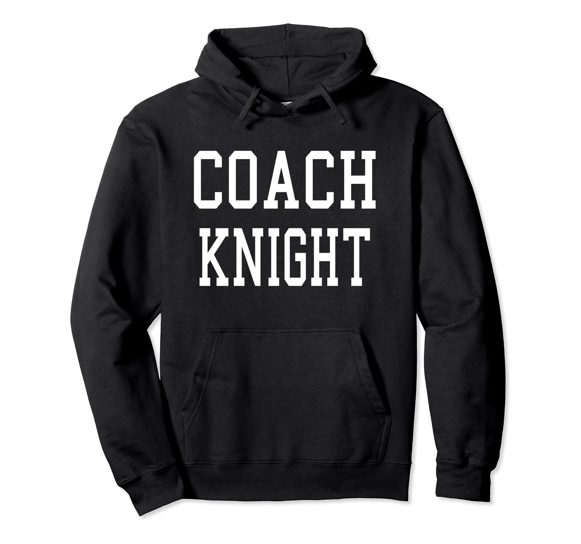 Coach Knight Custom Football Soccer Hoodie - Minimalist Print for Adults - T-Shirt, Sweatshirt, Hoodie