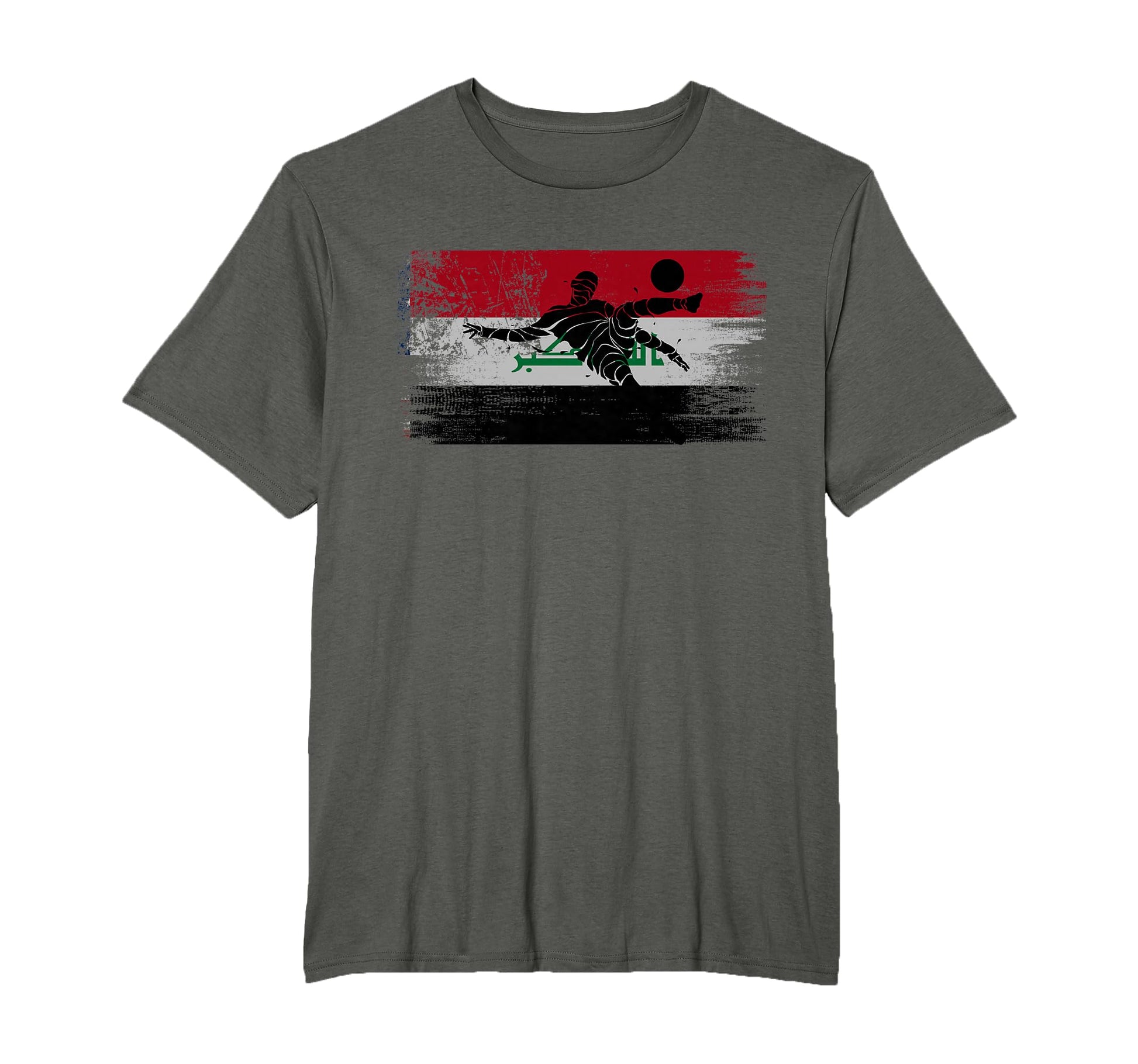 Iraq Soccer Iraqi Football Iraq T-Shirt - Casual Everyday Wear Men Women - T-Shirt, Sweatshirt, Hoodie