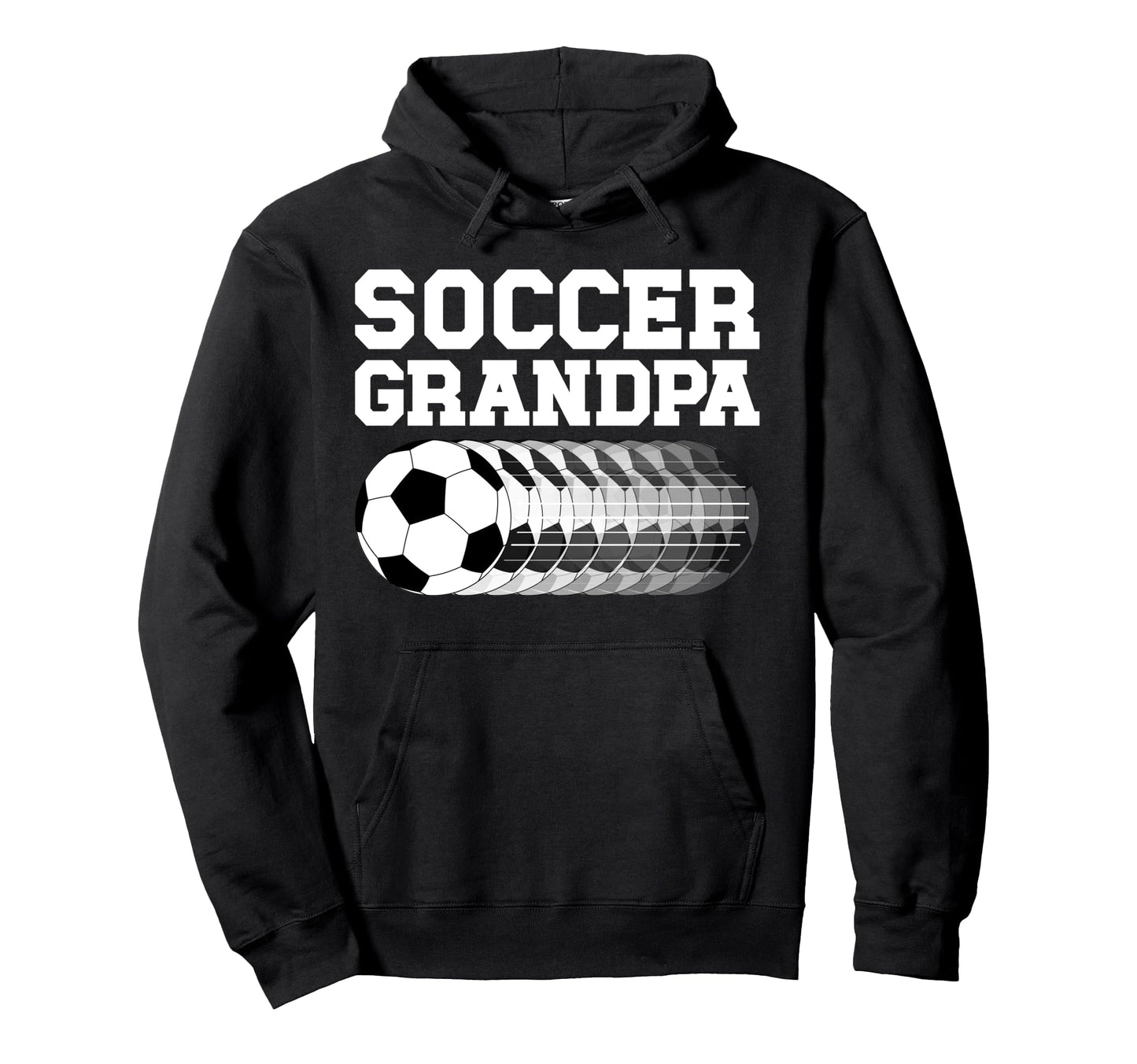 Soccer Grandpa Soccer Player Grandpa Hoodie - Minimalist Print Unisex - T-Shirt, Sweatshirt, Hoodie