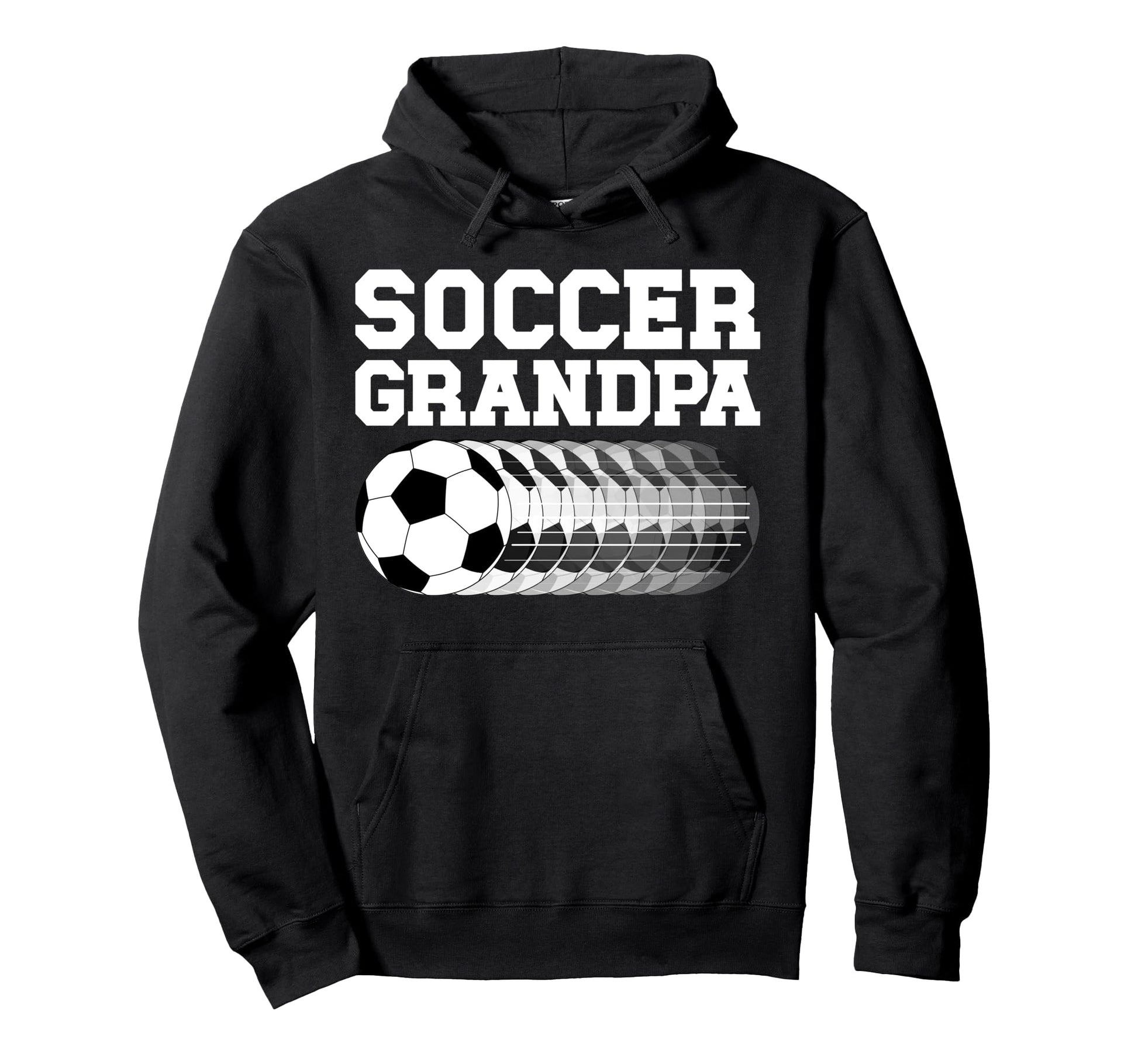 Soccer Grandpa Soccer Player Grandpa Hoodie - Minimalist Print Unisex - T-Shirt, Sweatshirt, Hoodie