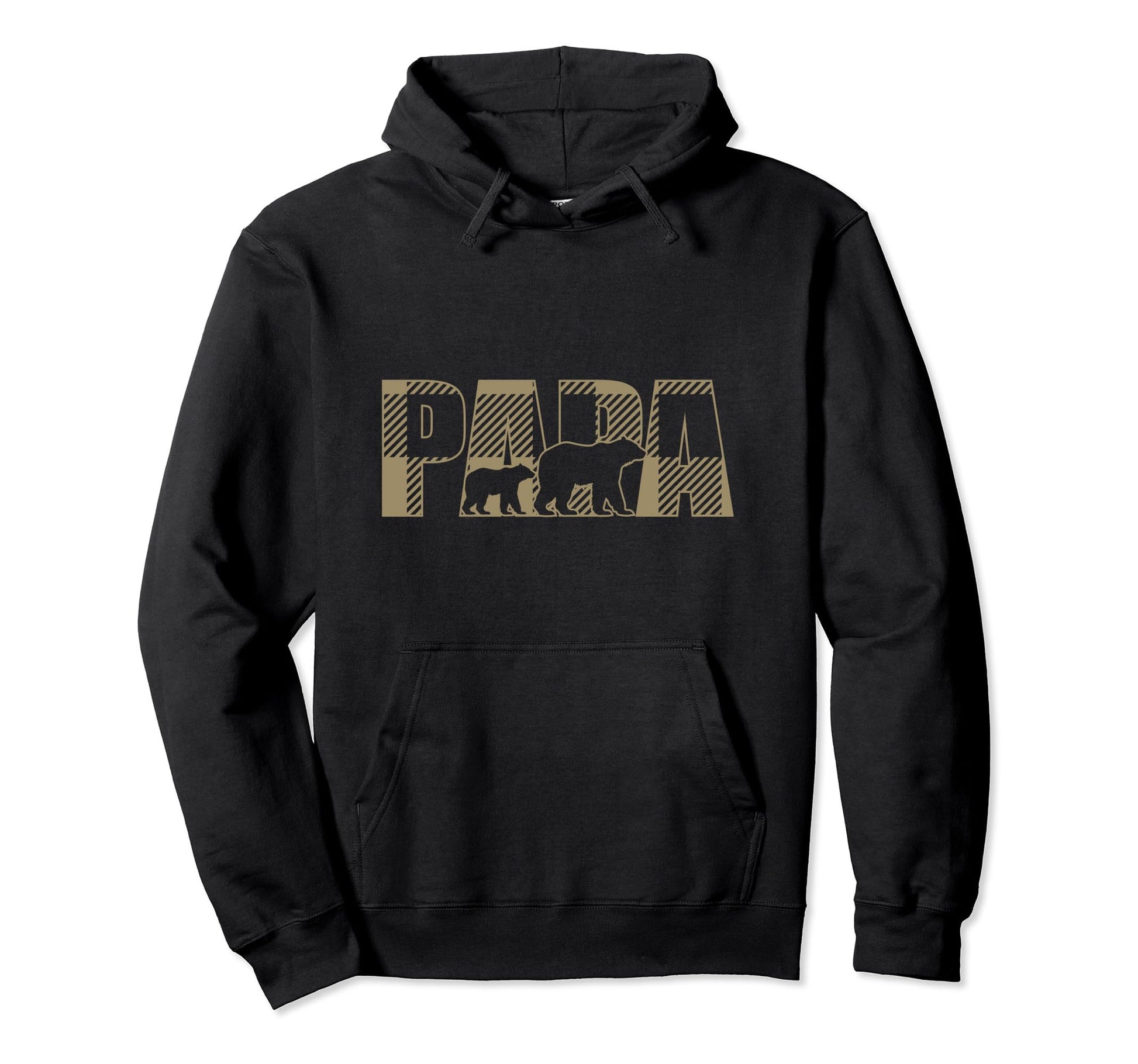 Funny Papa Bear Fathers Day Hoodie - Custom Art Print Unisex - T-Shirt, Sweatshirt, Hoodie