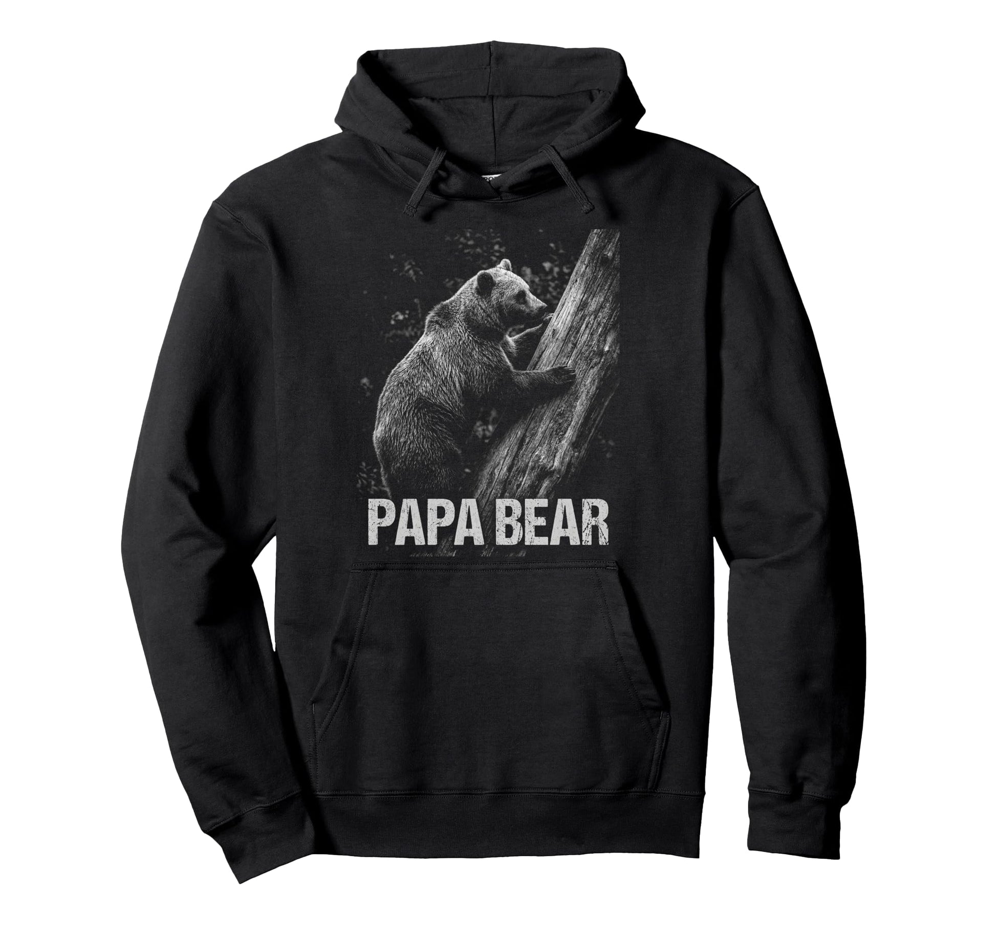 Papa Bear Family Matching Dad Hoodie - Trendy Graphic Unisex - T-Shirt, Sweatshirt, Hoodie