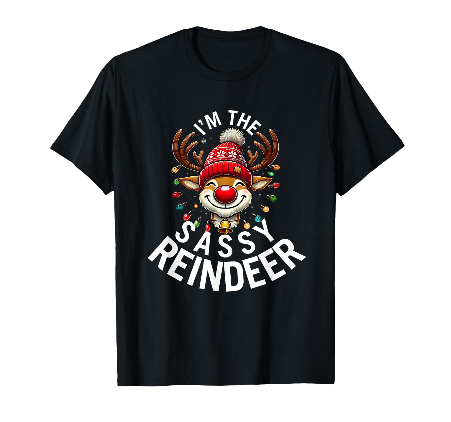 Sassy Reindeer Family Matching Group T-Shirt - Fun Novelty Design Unisex - T-Shirt, Sweatshirt, Hoodie