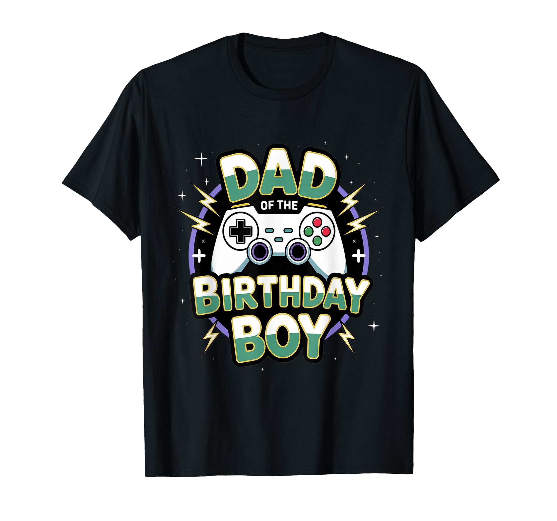 Dad Birthday Matching Video Gamer T-Shirt - Graphic Print for Adults - T-Shirt, Sweatshirt, Hoodie