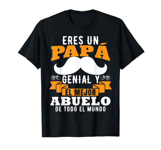 Abuelo Funny Fathers Day Spanish Grandpa T-Shirt - Graphic Print Men Women - T-Shirt, Sweatshirt, Hoodie
