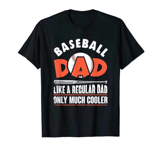 Baseball Dad Motivational Baseball T-Shirt - Custom Art Print Unisex - T-Shirt, Sweatshirt, Hoodie