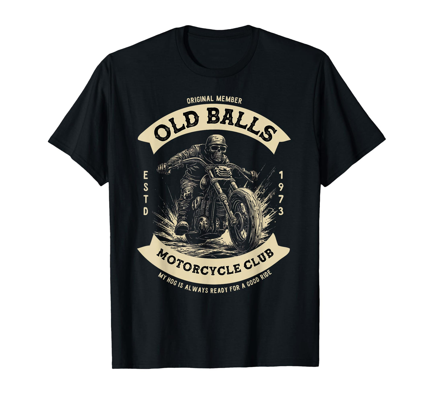 Funny 50Th Birthday Motorcycle Biker T-Shirt - Custom Art Print Men Women - T-Shirt, Sweatshirt, Hoodie