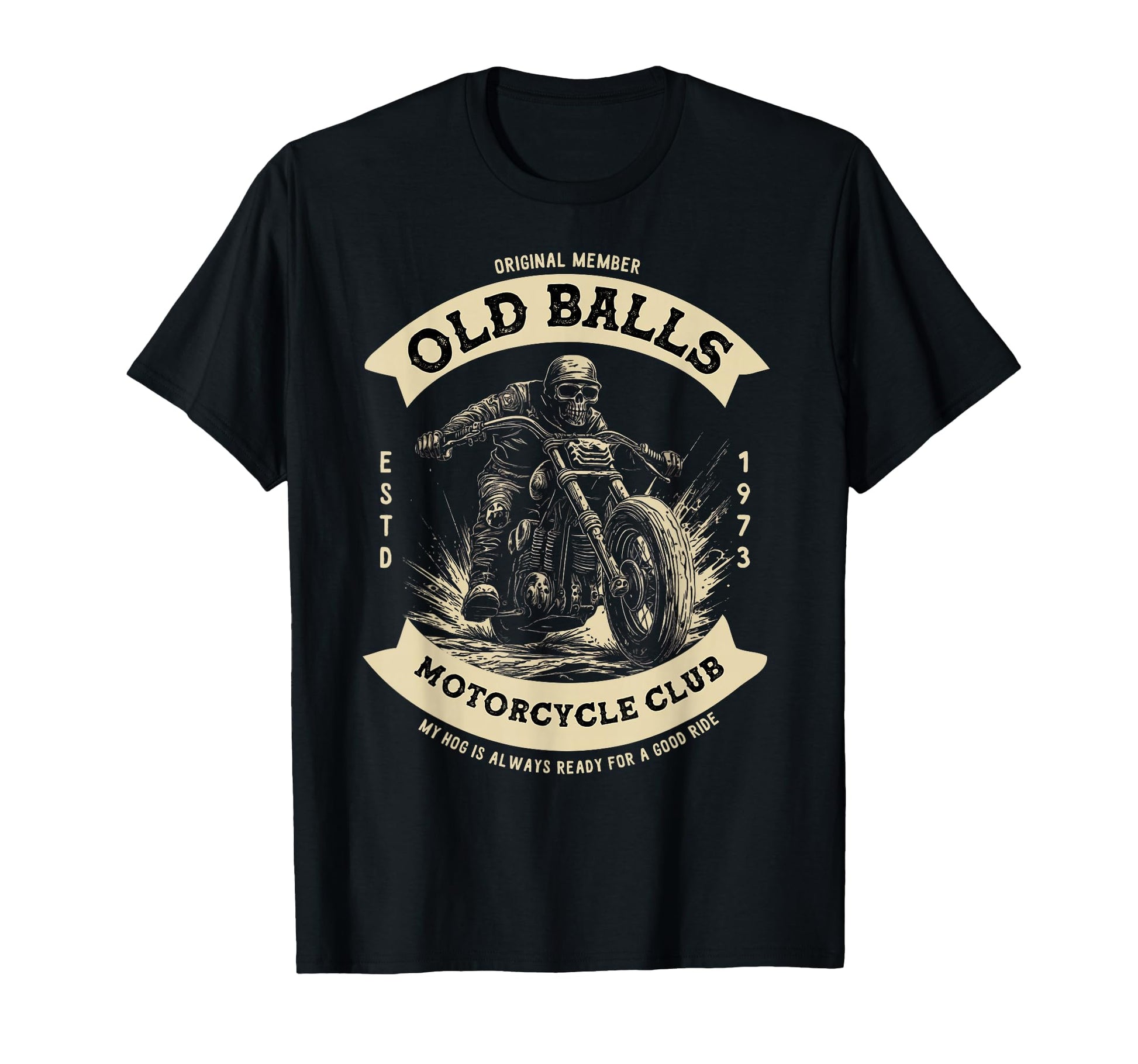 Funny 50Th Birthday Motorcycle Biker T-Shirt - Custom Art Print Men Women - T-Shirt, Sweatshirt, Hoodie