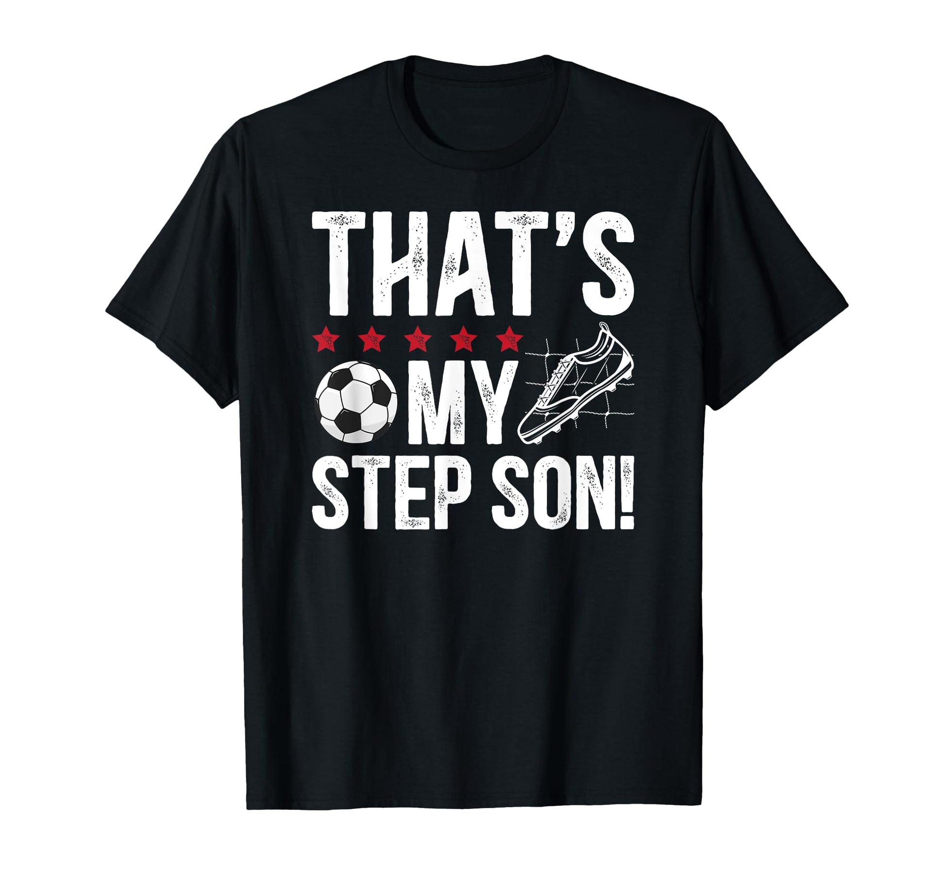 Proud Soccer Step Dad Soccer Player T-Shirt - Streetwear Style for Adults - T-Shirt, Sweatshirt, Hoodie
