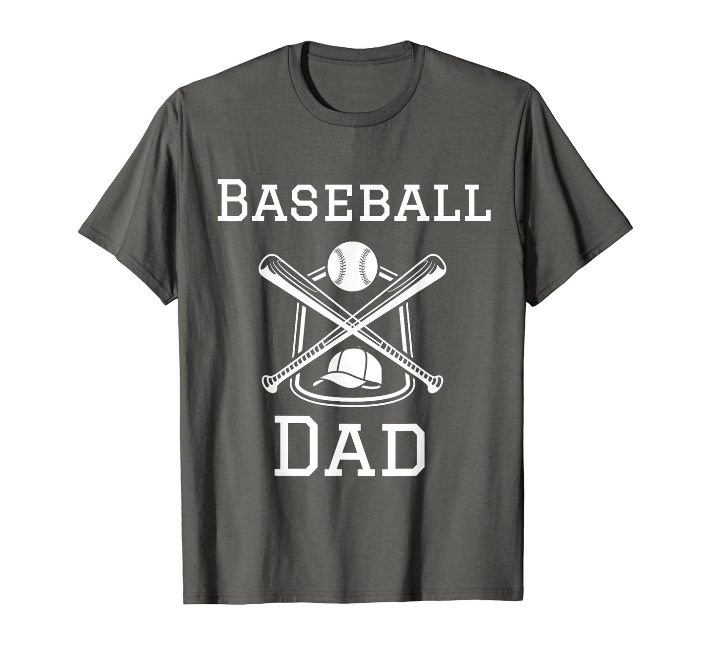 Mens Baseball Dad Tees T-Shirt - Custom Art Print for Adults - T-Shirt, Sweatshirt, Hoodie