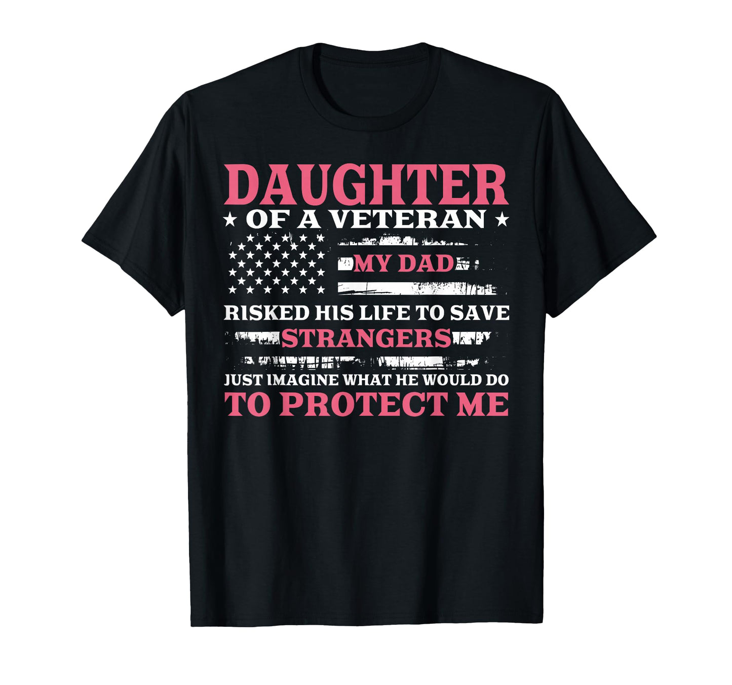Daughter Veteran Fathers Day Veteran T-Shirt - Trendy Graphic Men Women - T-Shirt, Sweatshirt, Hoodie