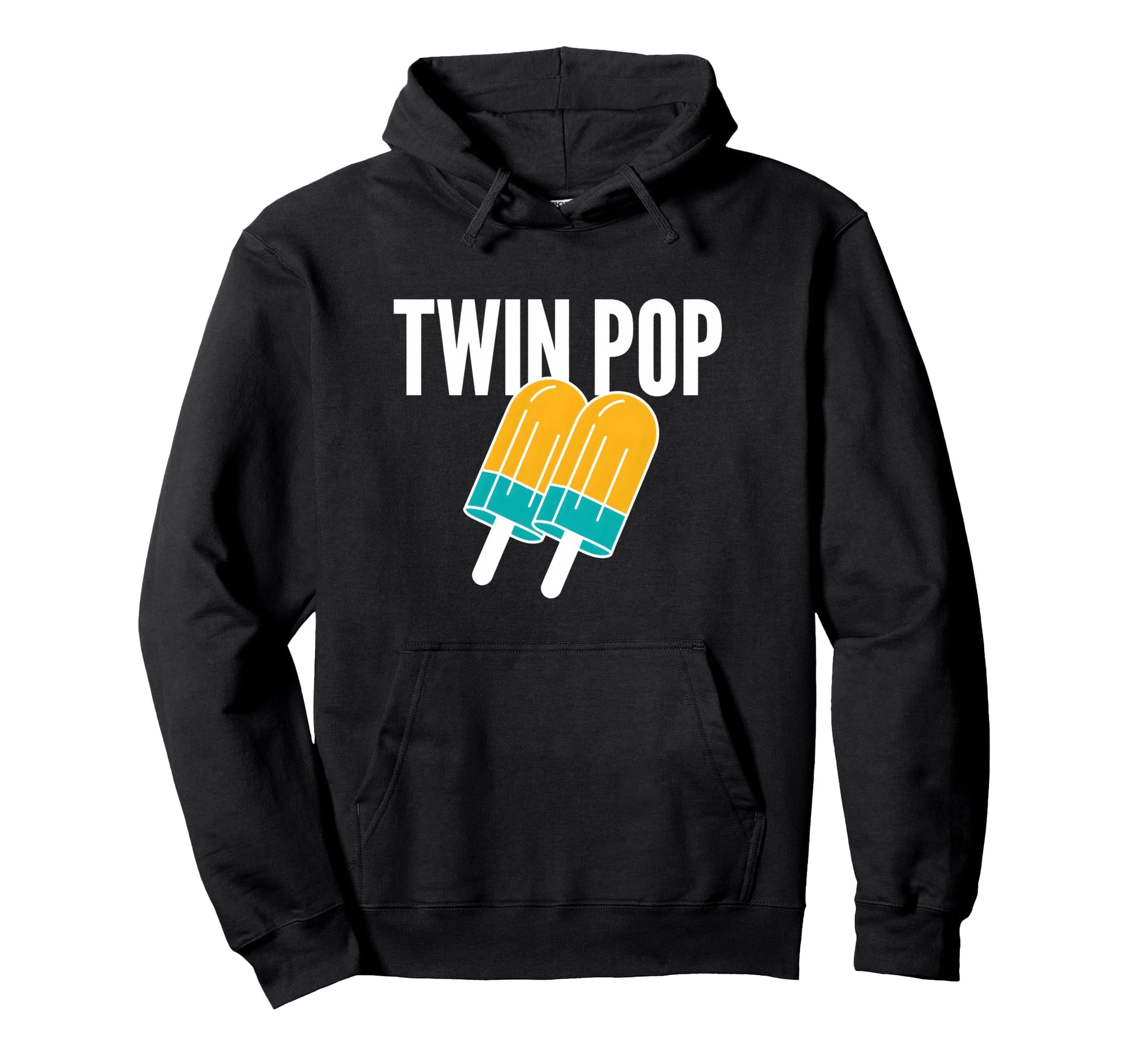 Twin Pop Twin Dad Fathers Day Hoodie - Fun Novelty Design Unisex - T-Shirt, Sweatshirt, Hoodie