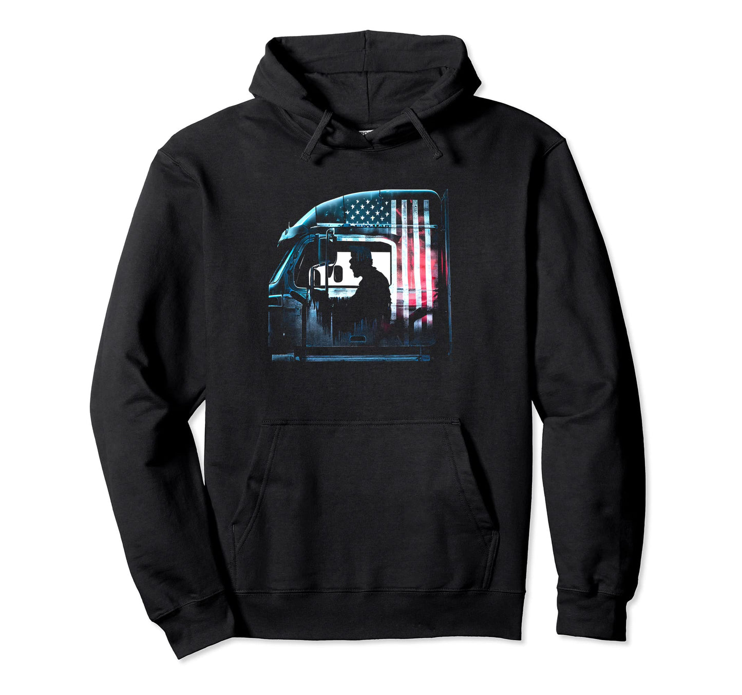 Funny Trucker American Big Rigs Diesel Hoodie - Trendy Graphic Men Women - T-Shirt, Sweatshirt, Hoodie