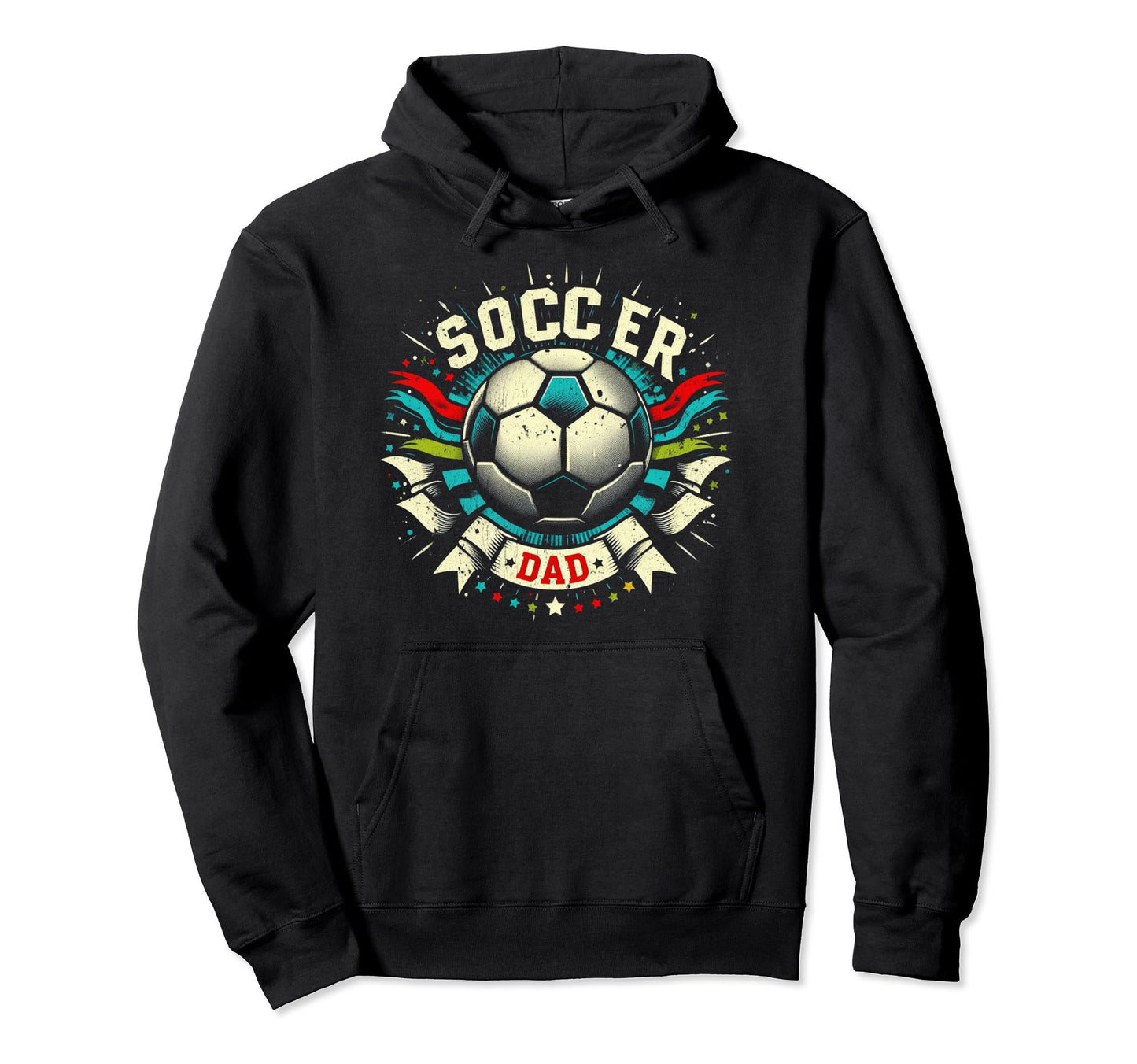 Soccer Dad Family Matching Dad Fathers Day Hoodie - Novelty Apparel Unisex - T-Shirt, Sweatshirt, Hoodie