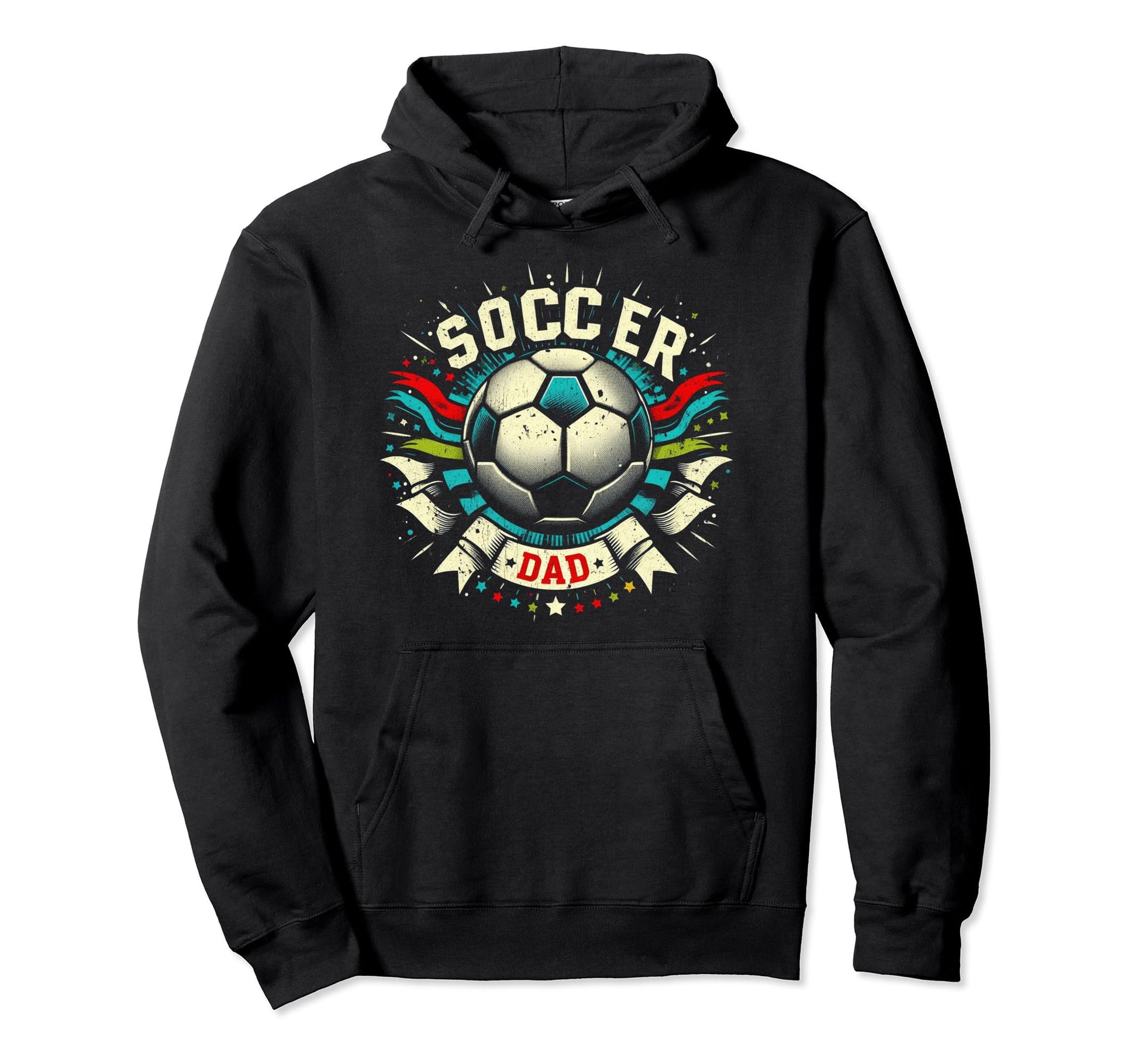 Soccer Dad Family Matching Dad Fathers Day Hoodie - Novelty Apparel Unisex - T-Shirt, Sweatshirt, Hoodie
