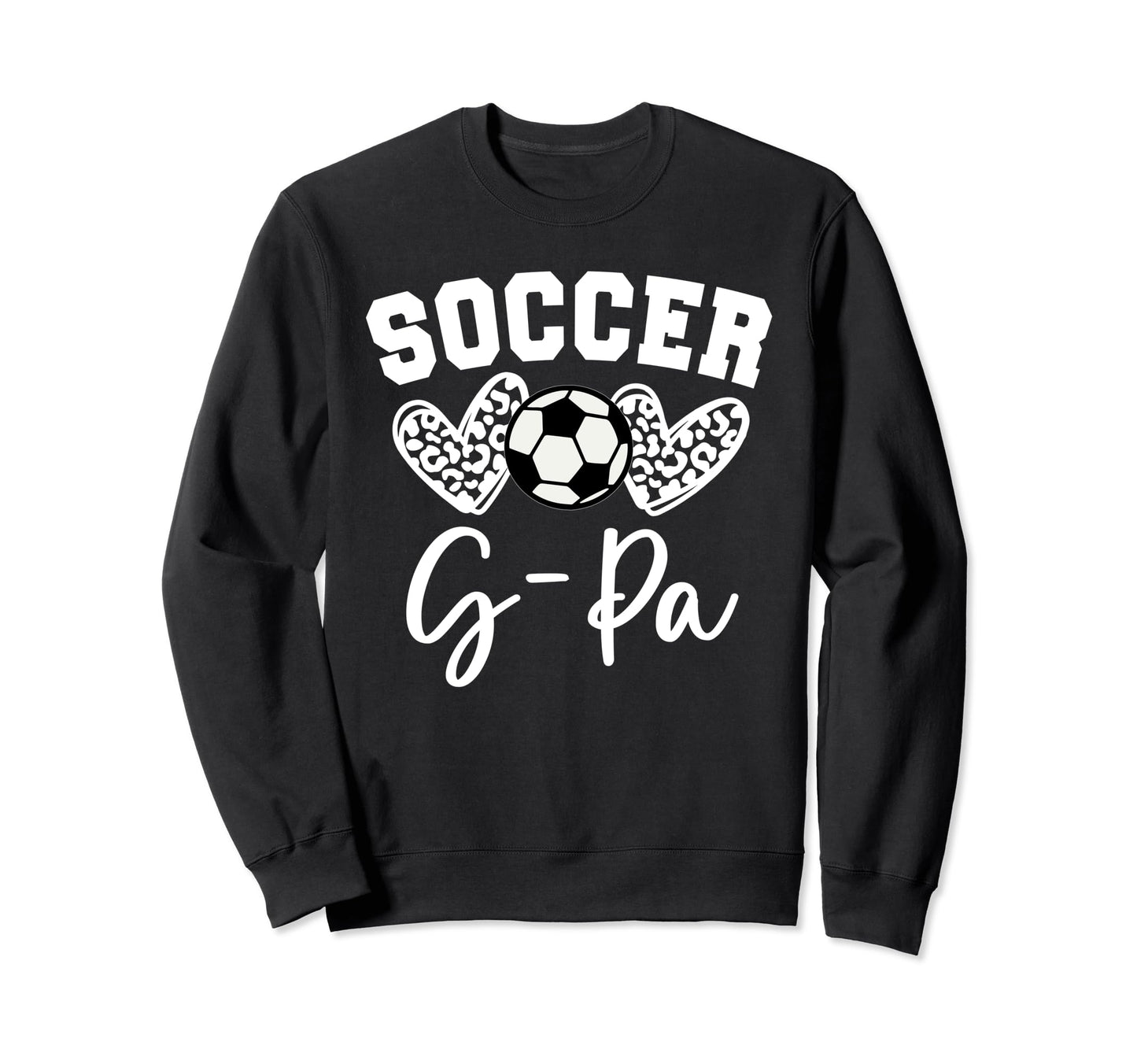 Soccer G Pa Matching Family Sweatshirt - Fun Novelty Design for Adults - T-Shirt, Sweatshirt, Hoodie