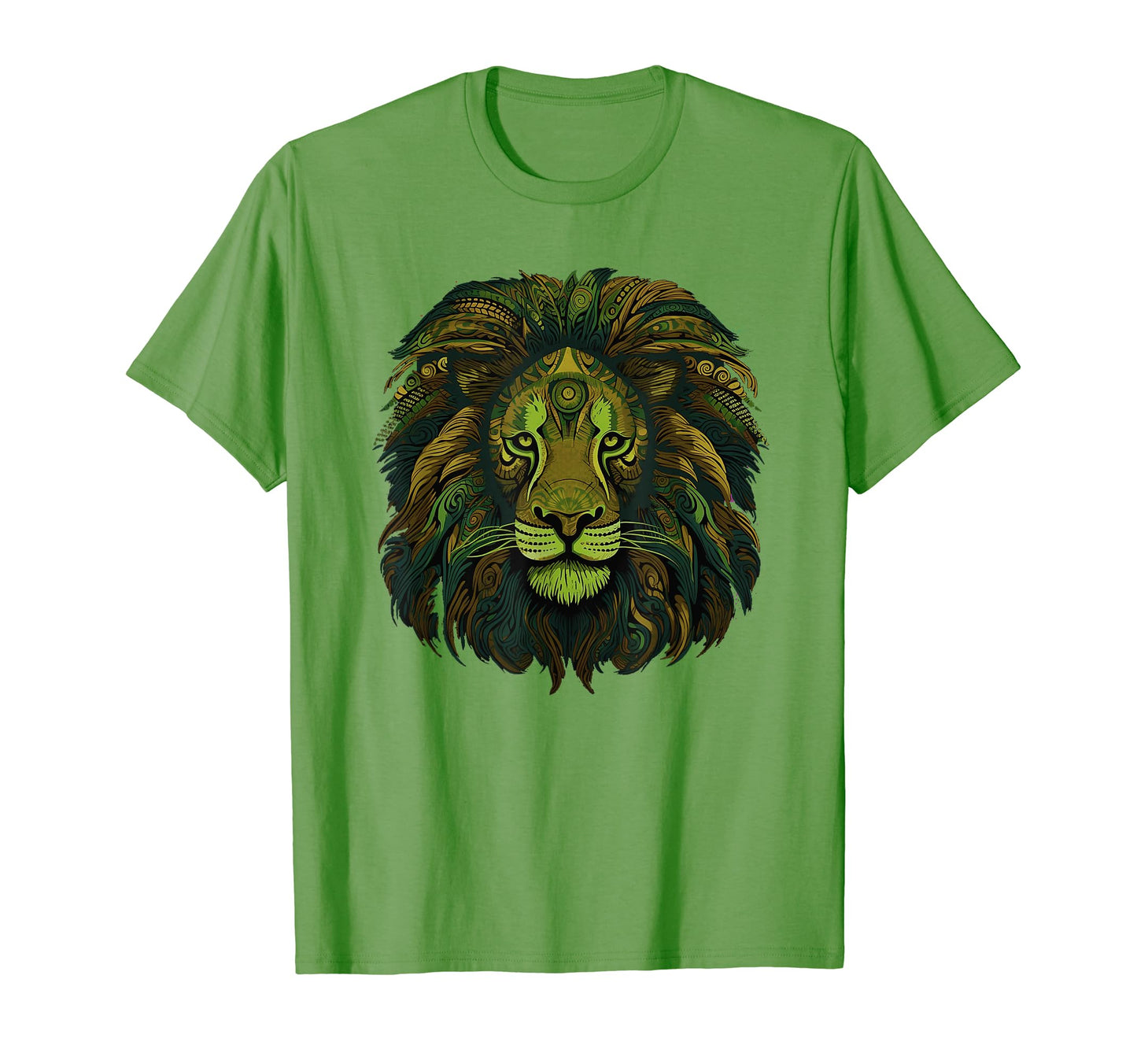 Black King Lion Art Leo Zodiac T-Shirt - Minimalist Print for Adults - T-Shirt, Sweatshirt, Hoodie
