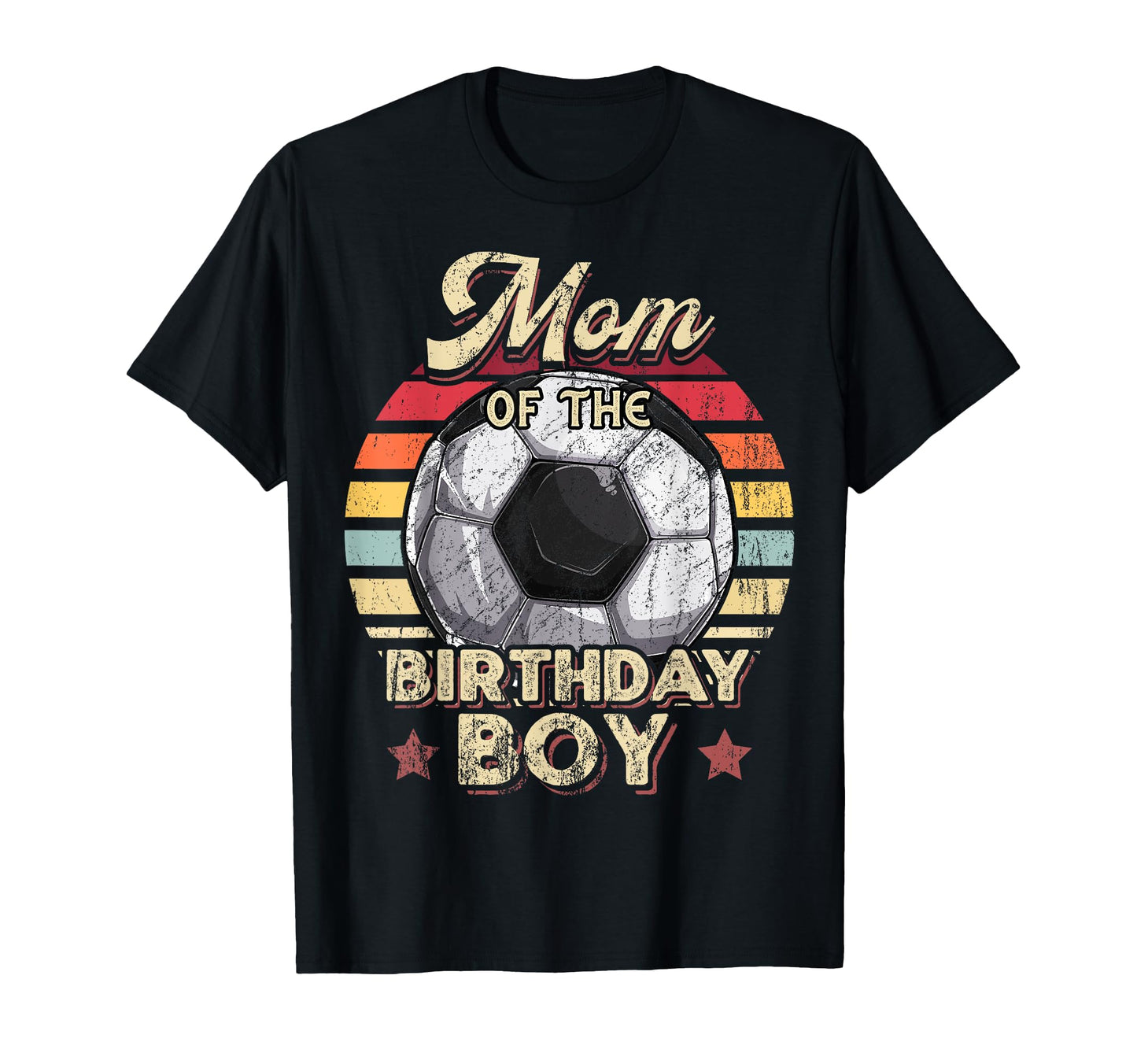 Mom Birthday Soccer Birthday Party T-Shirt - Aesthetic Graphic for Adults - T-Shirt, Sweatshirt, Hoodie