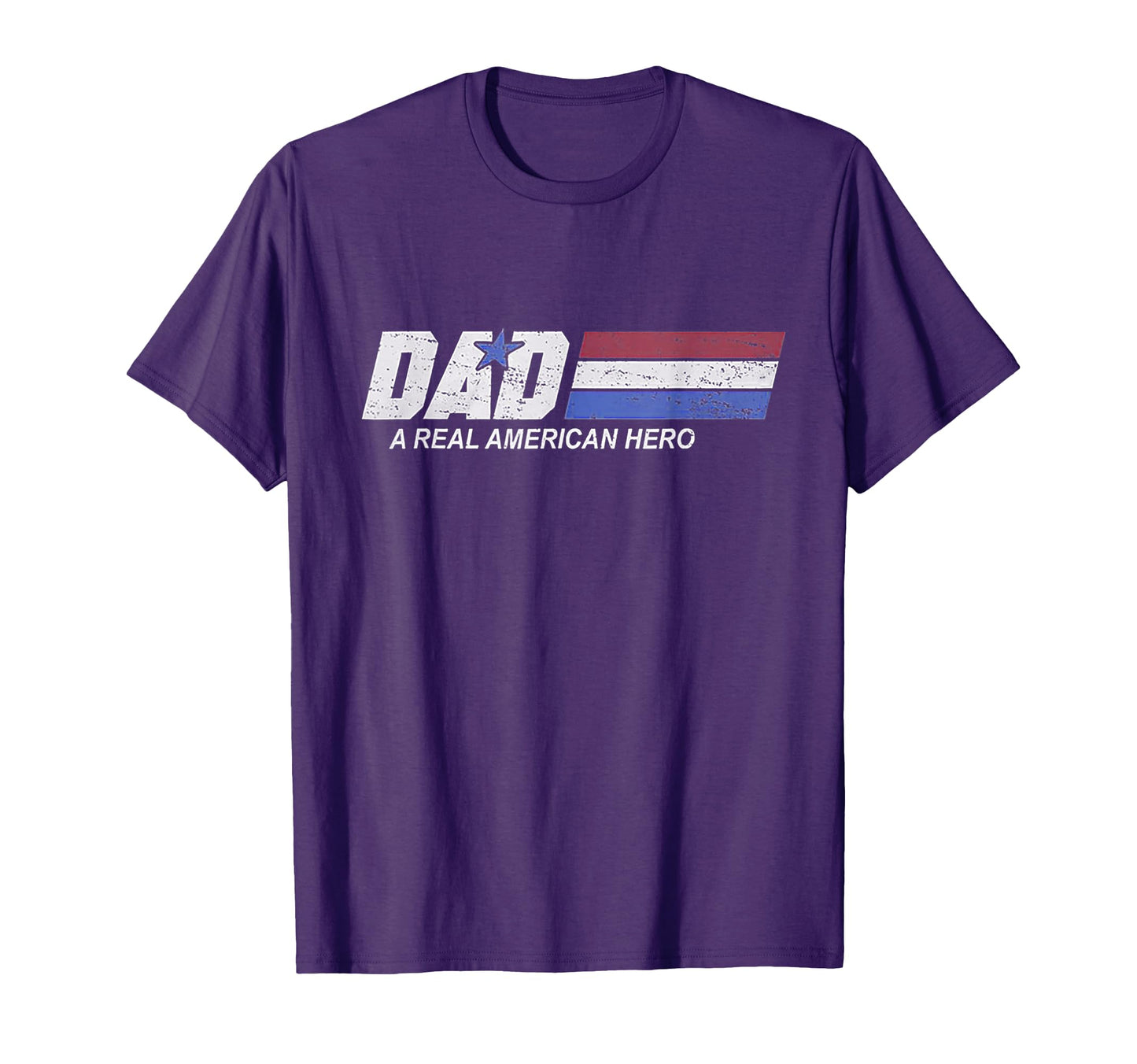 Funny Dad American Hero Fathers Day Dad T-Shirt - Unique Graphic Men Women - T-Shirt, Sweatshirt, Hoodie