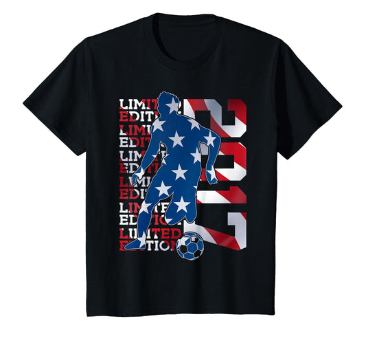 2017 9 Years Soccer 9Th Birthday T-Shirt - Graphic Print for Adults - T-Shirt, Sweatshirt, Hoodie