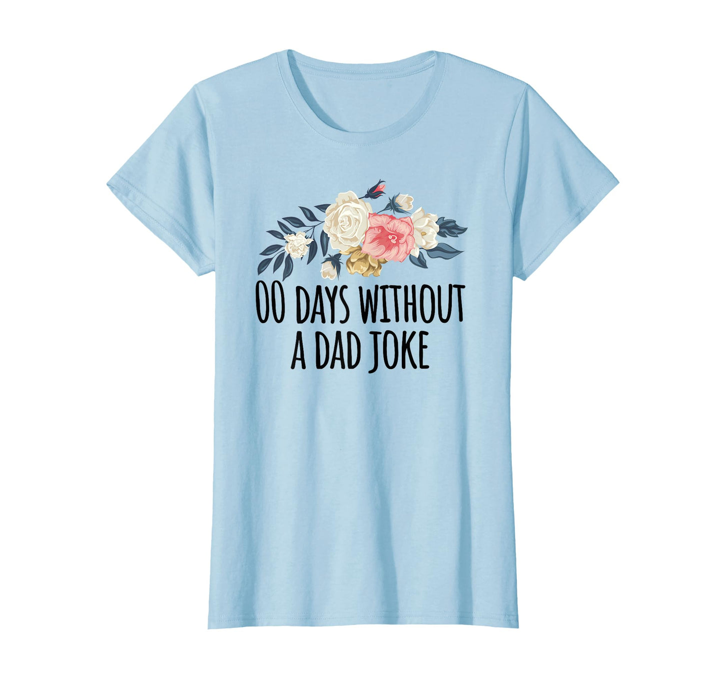 Floral Illustration 00 Days T-Shirt - Casual Everyday Wear for Adults - T-Shirt, Sweatshirt, Hoodie