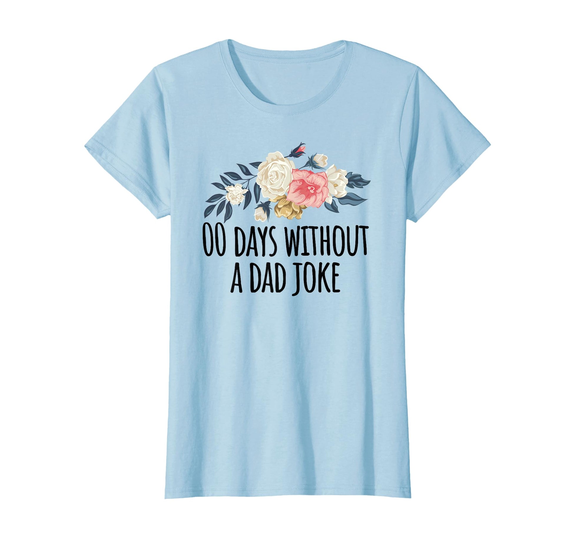 Floral Illustration 00 Days T-Shirt - Casual Everyday Wear for Adults - T-Shirt, Sweatshirt, Hoodie