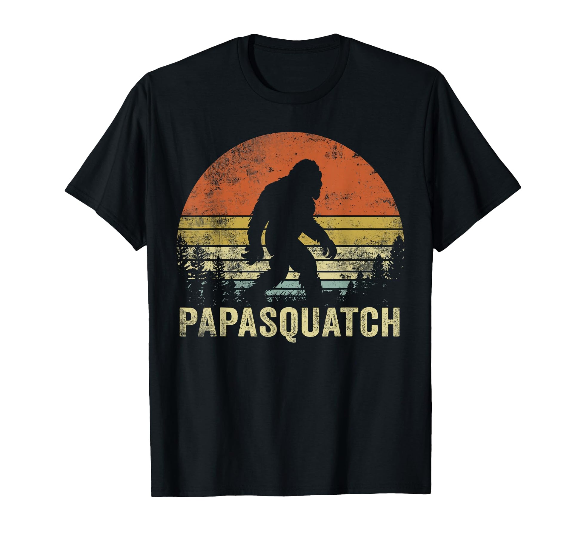 Papa Squatch Bigfoot Sasquatch T-Shirt - Minimalist Print for Adults - T-Shirt, Sweatshirt, Hoodie