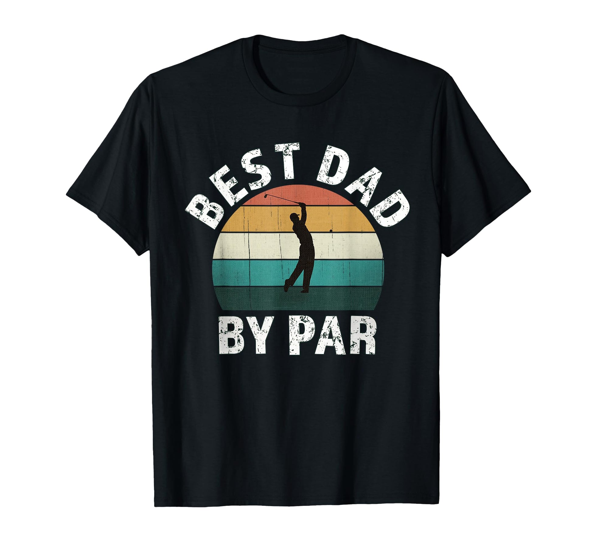 Golfer Dad Fun Sunset Father Playing T-Shirt - Aesthetic Graphic Unisex - T-Shirt, Sweatshirt, Hoodie