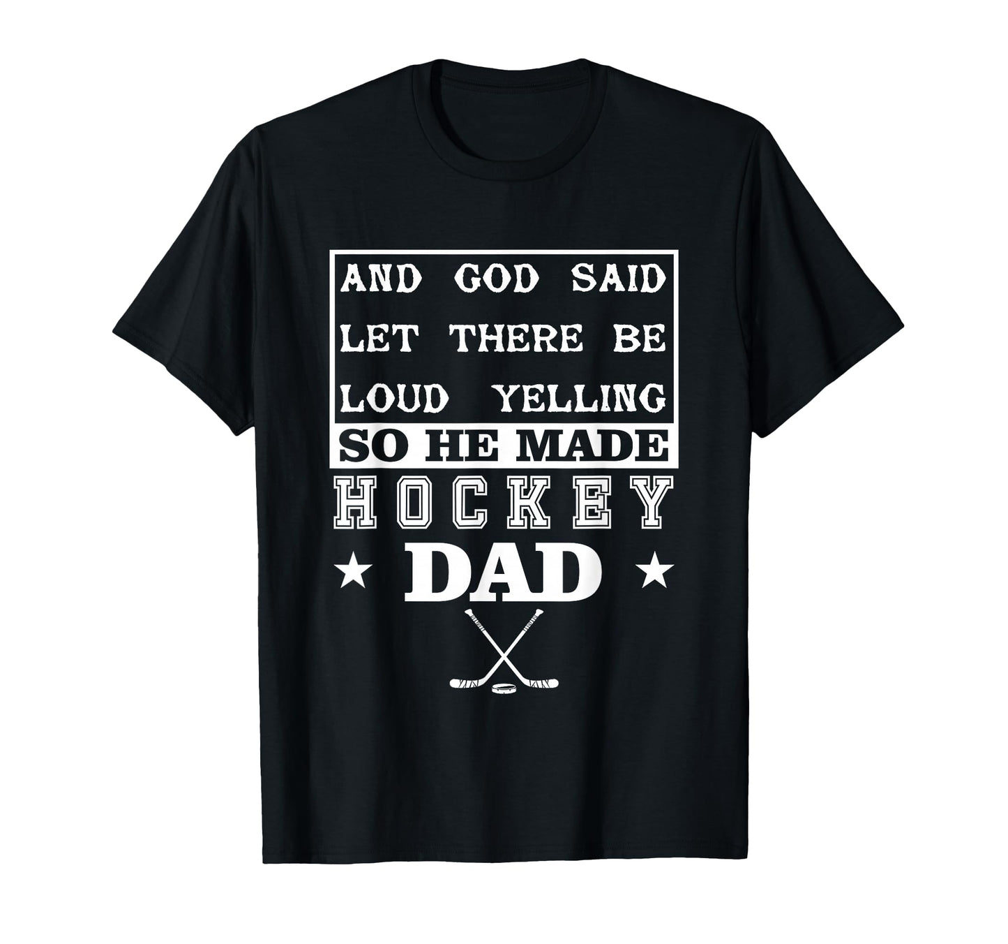 Hockey Let There Be Loud Yelling T-Shirt - Unique Graphic for Adults - T-Shirt, Sweatshirt, Hoodie