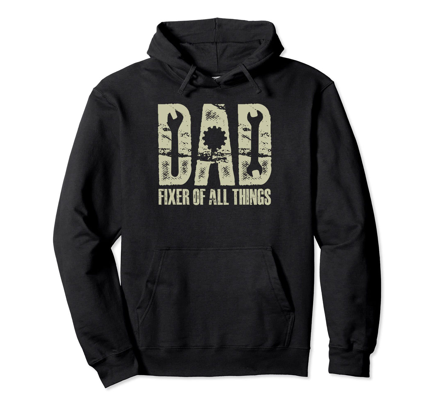 Mechanic Engineer Dad Fixer All Things Hoodie - Graphic Print Unisex - T-Shirt, Sweatshirt, Hoodie