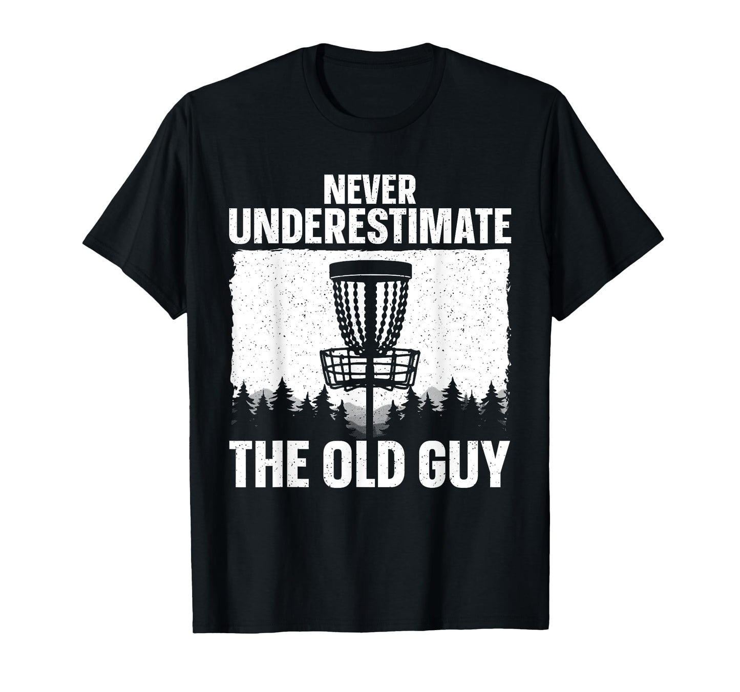 Disc Golf Art Grandpa Dad Disc Golf T-Shirt - Unique Graphic Men Women - T-Shirt, Sweatshirt, Hoodie