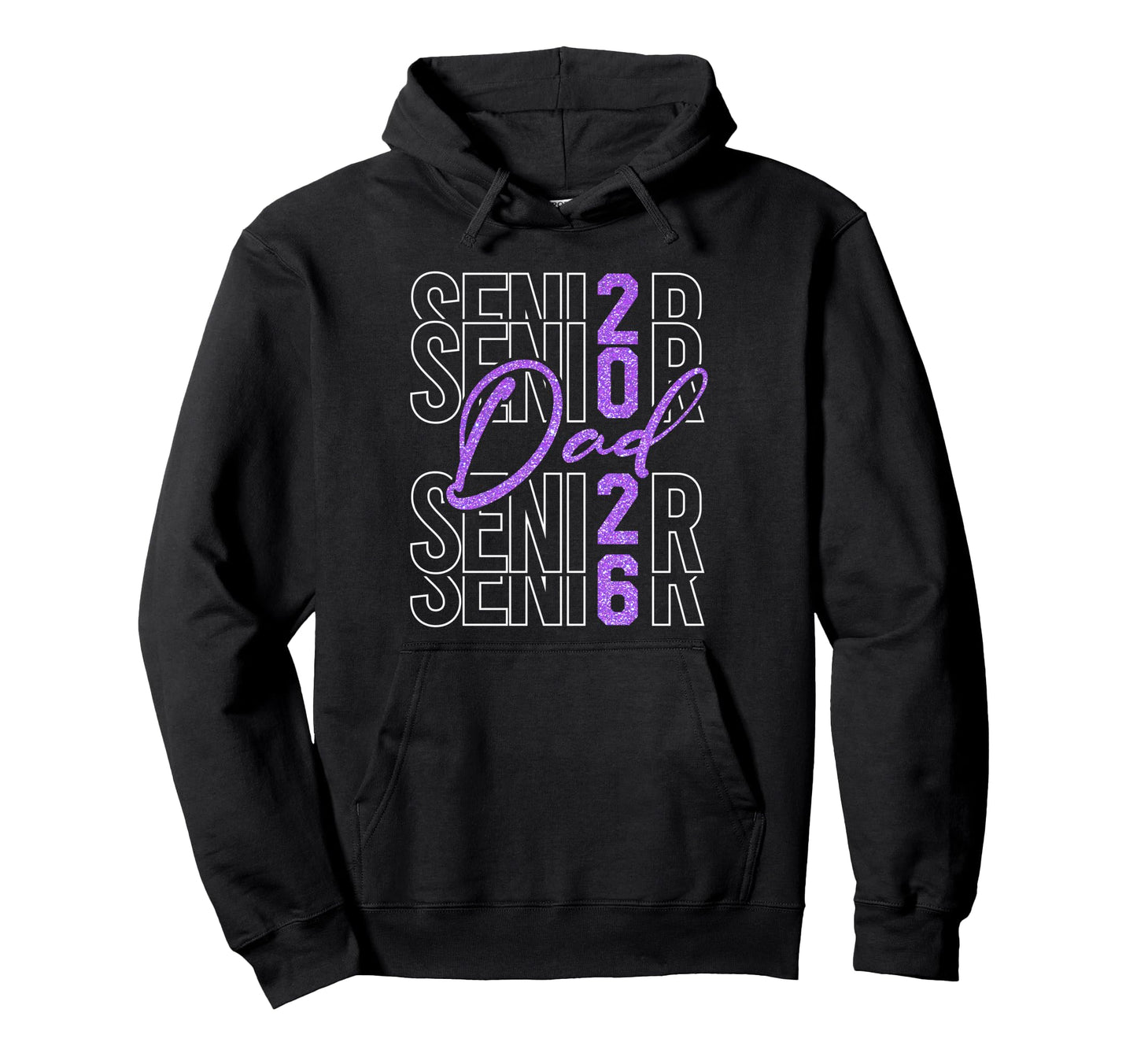 Senior Dad Proud Dad Senior 2026 Hoodie - Streetwear Style for Adults - T-Shirt, Sweatshirt, Hoodie