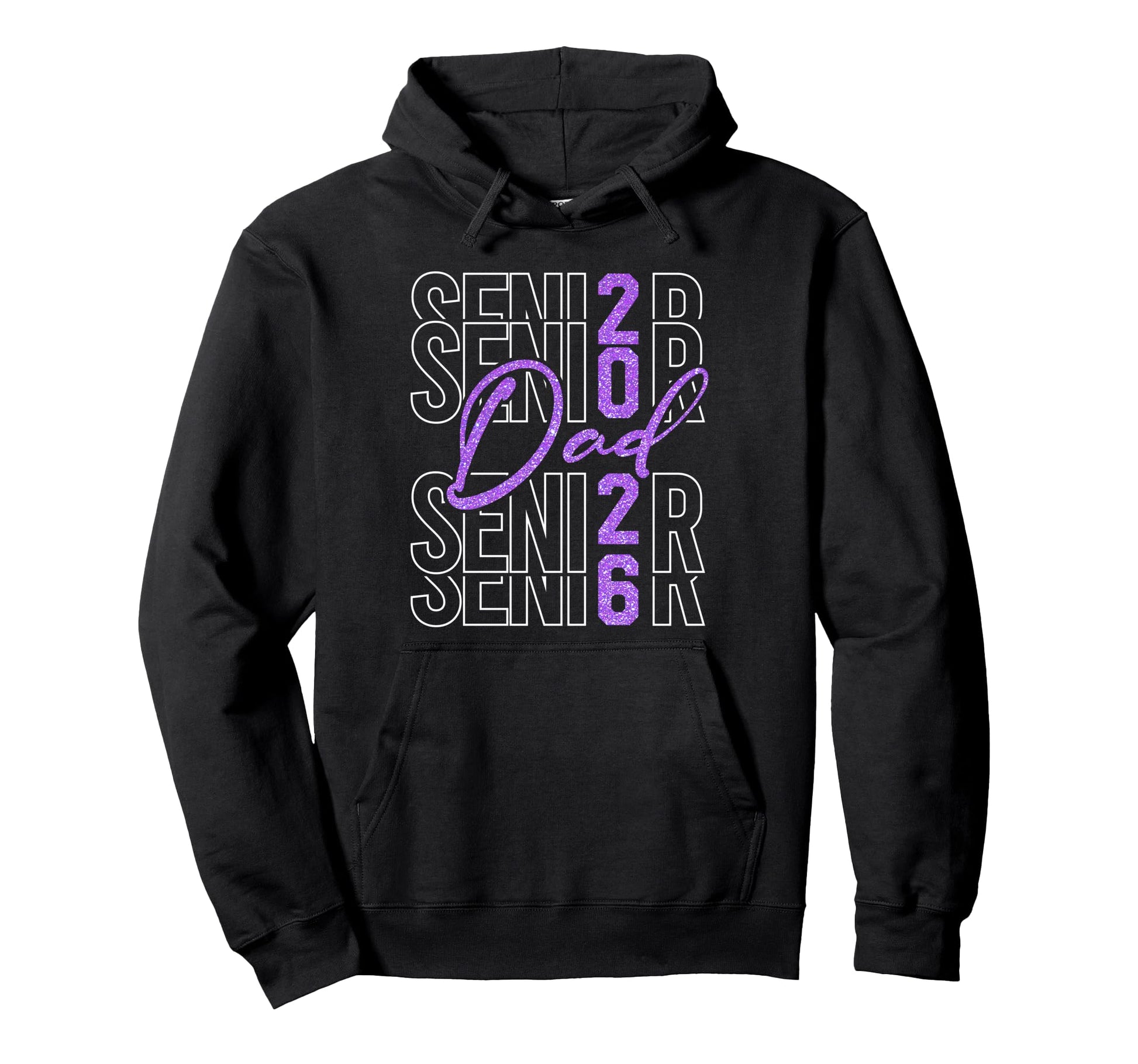 Senior Dad Proud Dad Senior 2026 Hoodie - Streetwear Style for Adults - T-Shirt, Sweatshirt, Hoodie