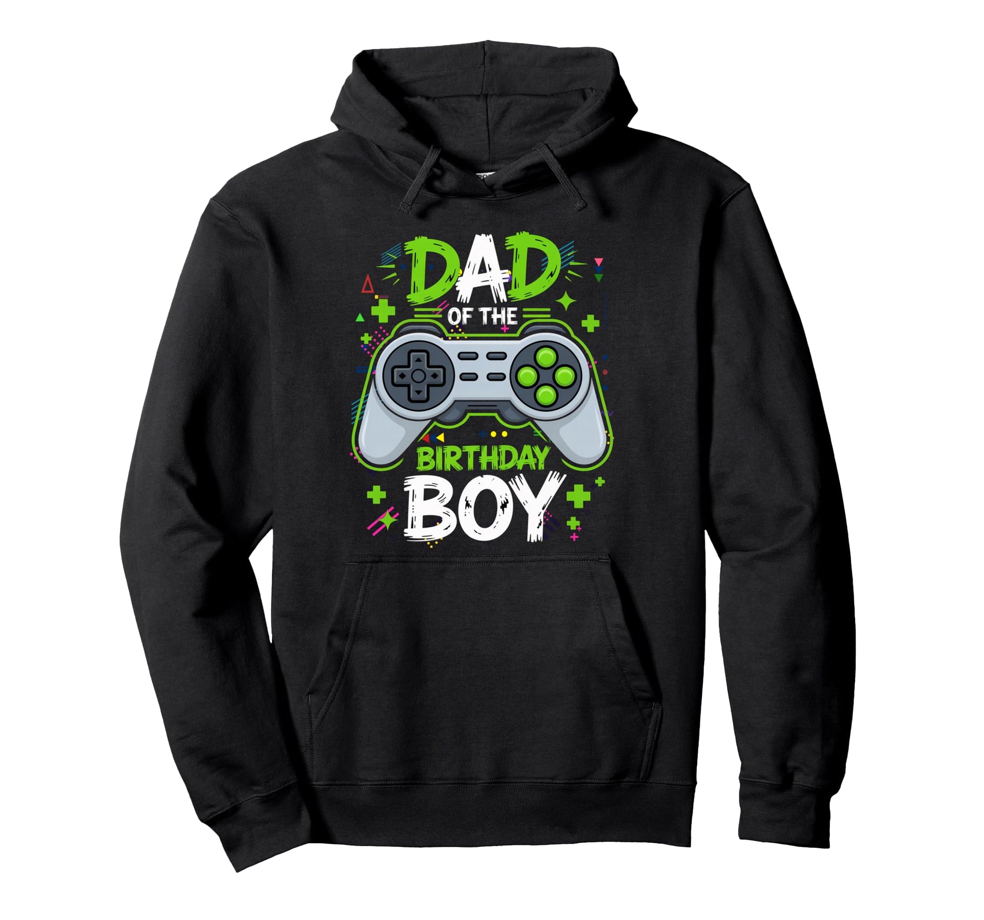 Dad Birthday Video Game Hoodie - Graphic Print for Adults - T-Shirt, Sweatshirt, Hoodie