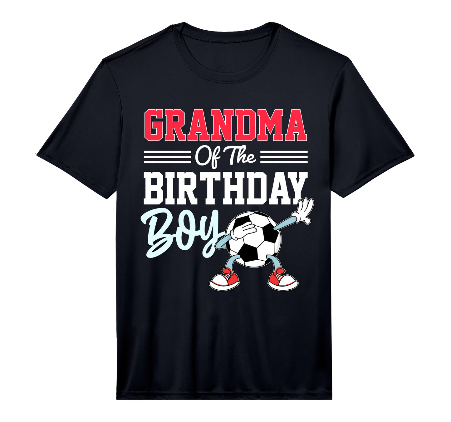 Grandma Birthday Soccer Party Family T-Shirt - Trendy Graphic for Adults - T-Shirt, Sweatshirt, Hoodie