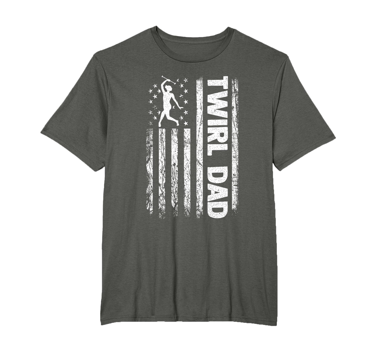 Baton Twirler Dad Majorette Twirling T-Shirt - Aesthetic Graphic Unisex - T-Shirt, Sweatshirt, Hoodie