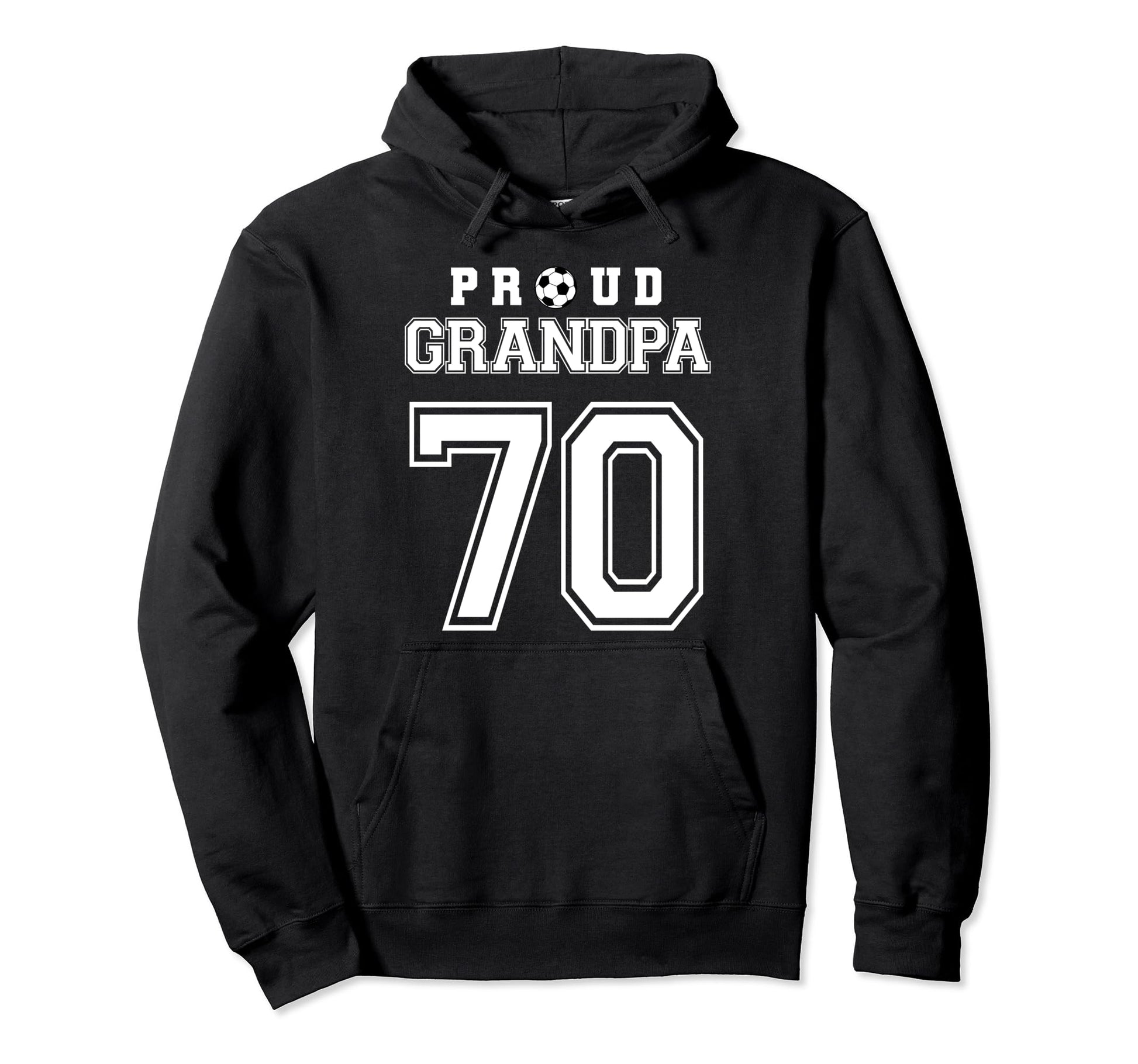 Number 70 Custom Proud Soccer Futbol Hoodie - Trendy Graphic for Adults - T-Shirt, Sweatshirt, Hoodie