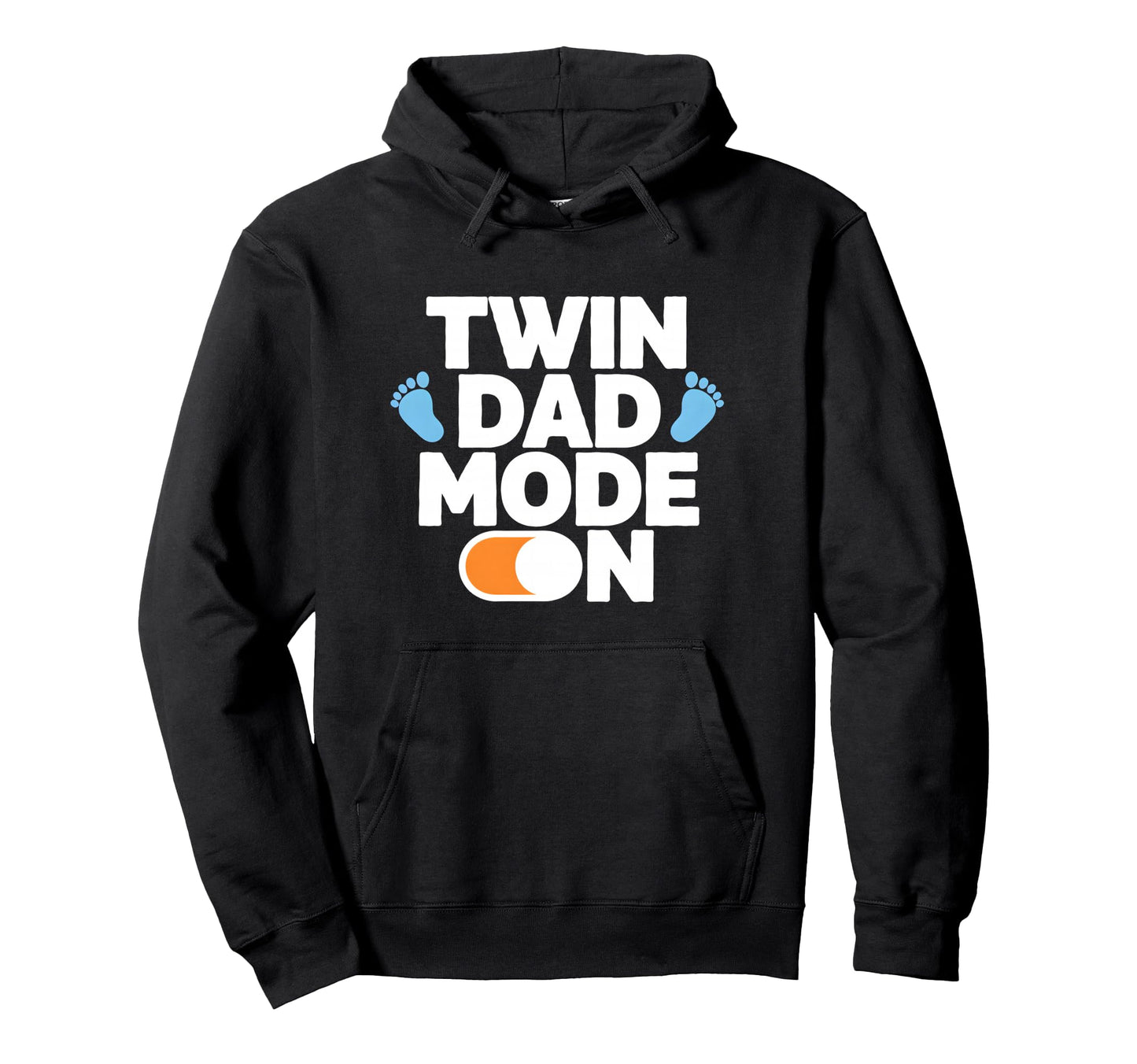 Twin Dad Mode Father Hoodie - Graphic Print Unisex - T-Shirt, Sweatshirt, Hoodie