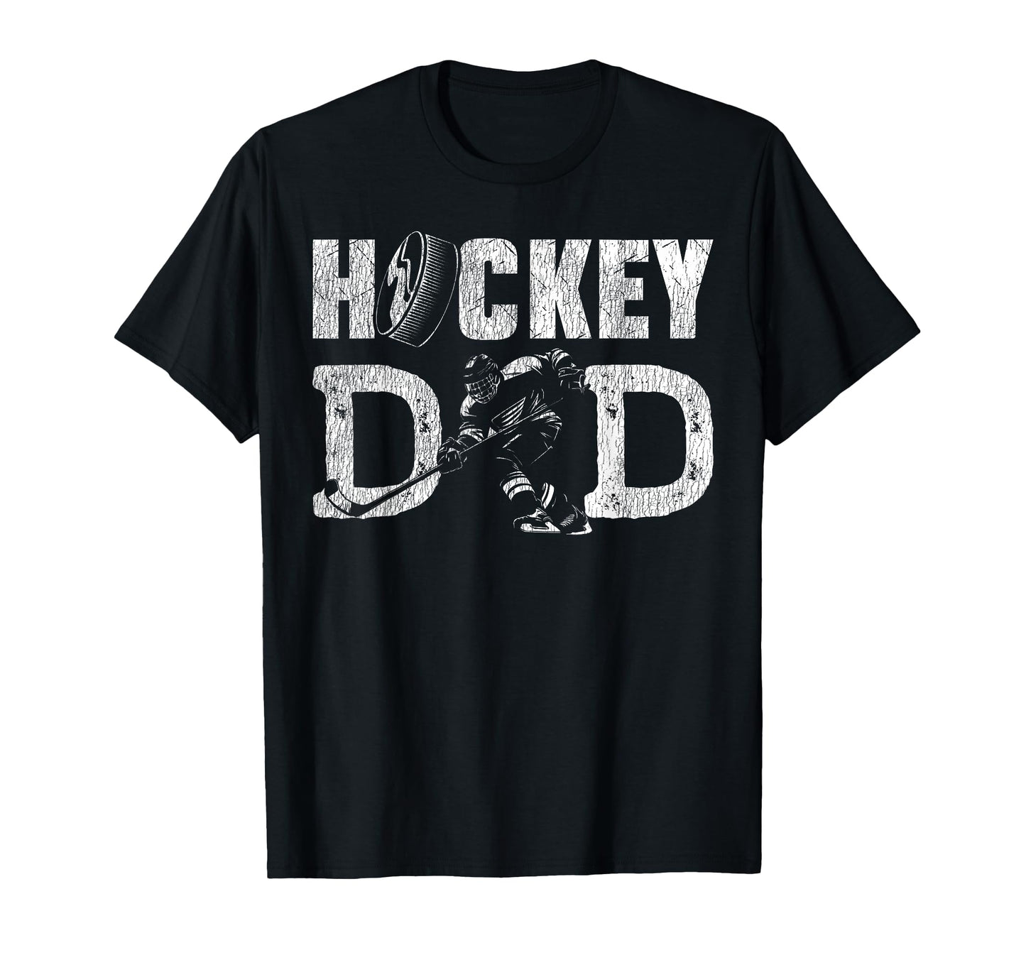 Ice Hockey Dad Father Hockey Dad T-Shirt - Trendy Graphic Unisex - T-Shirt, Sweatshirt, Hoodie