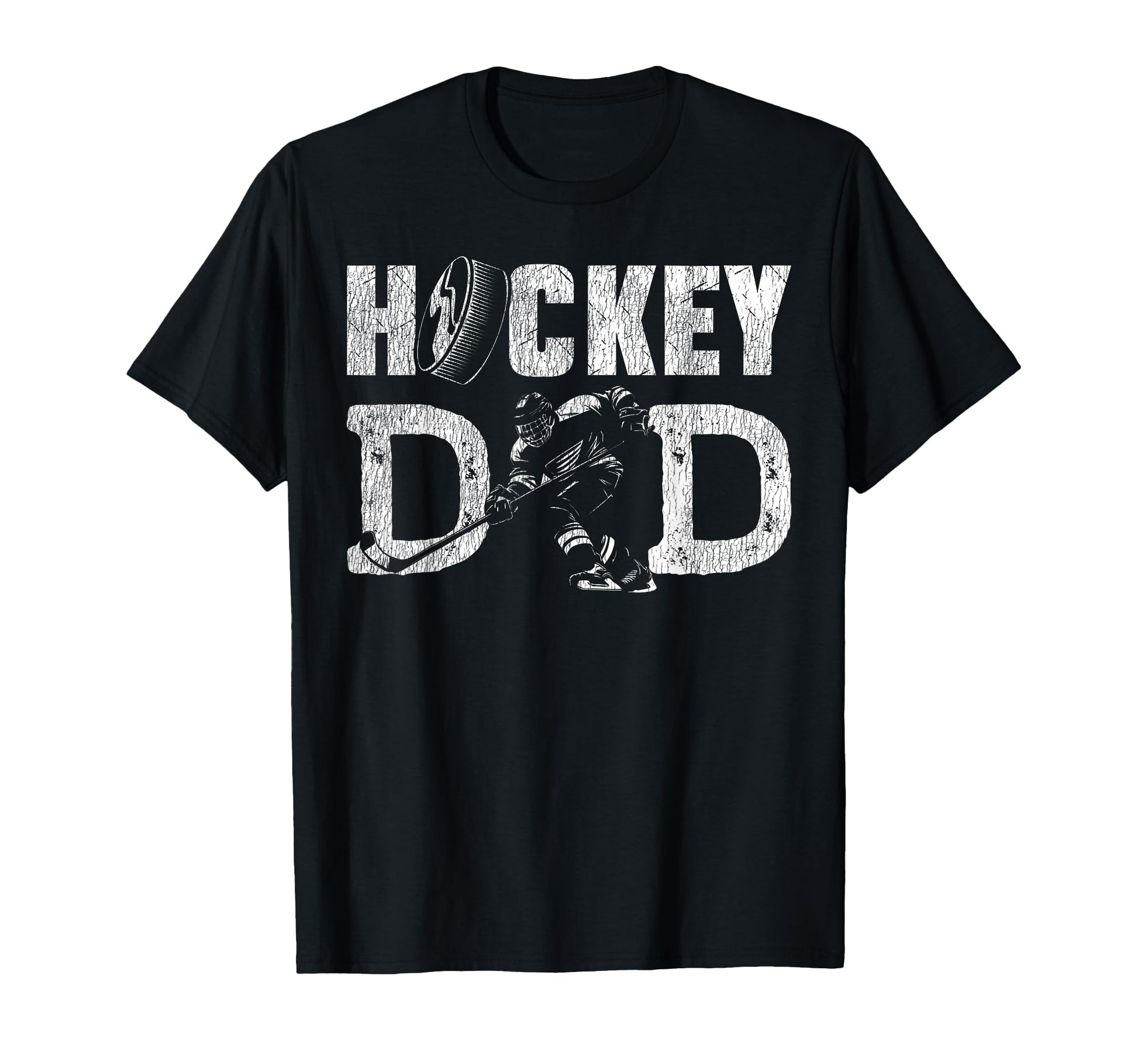 Ice Hockey Dad Father Hockey Dad T-Shirt - Trendy Graphic Unisex - T-Shirt, Sweatshirt, Hoodie
