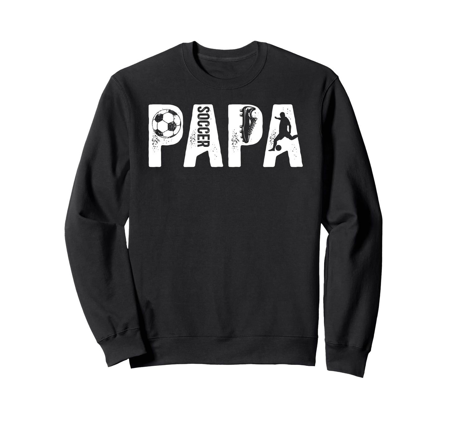Soccer Papa Grandpa Papa Soccer Sweatshirt - Novelty Apparel Men Women - T-Shirt, Sweatshirt, Hoodie