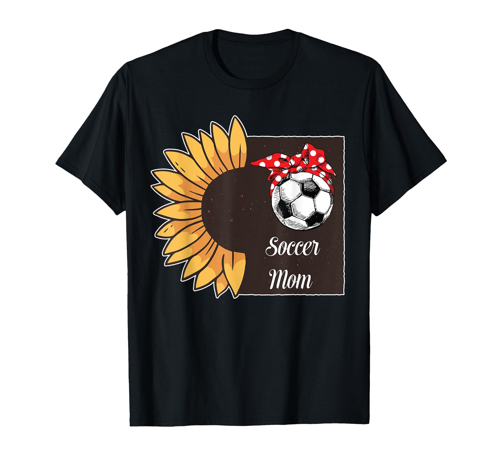 Womens My Soccer Mom Era Sunflower Moms T-Shirt - Trendy Graphic Men Women - T-Shirt, Sweatshirt, Hoodie