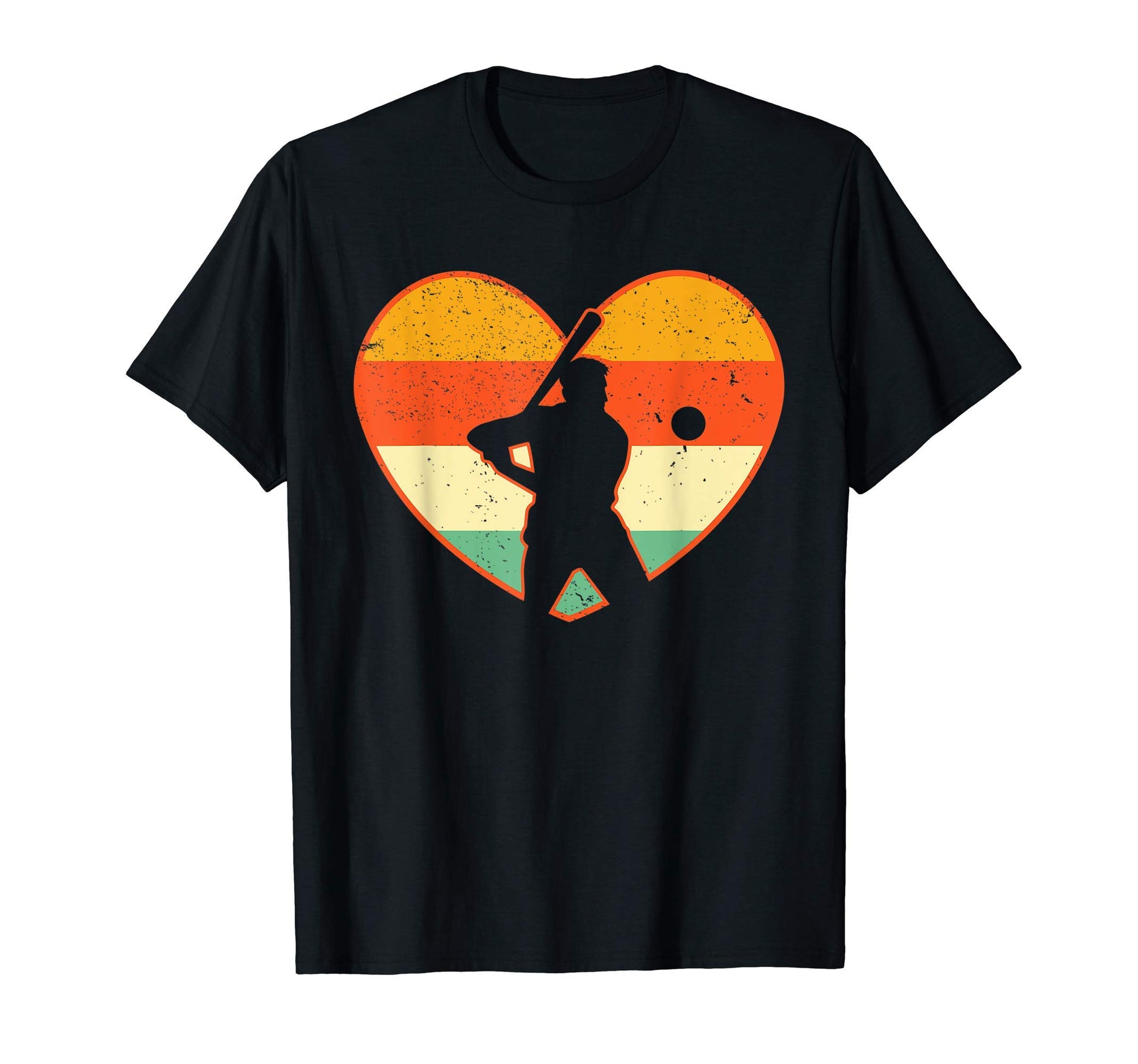 Love Baseball Lover Mom Baseball Heart T-Shirt - Unique Graphic Men Women - T-Shirt, Sweatshirt, Hoodie