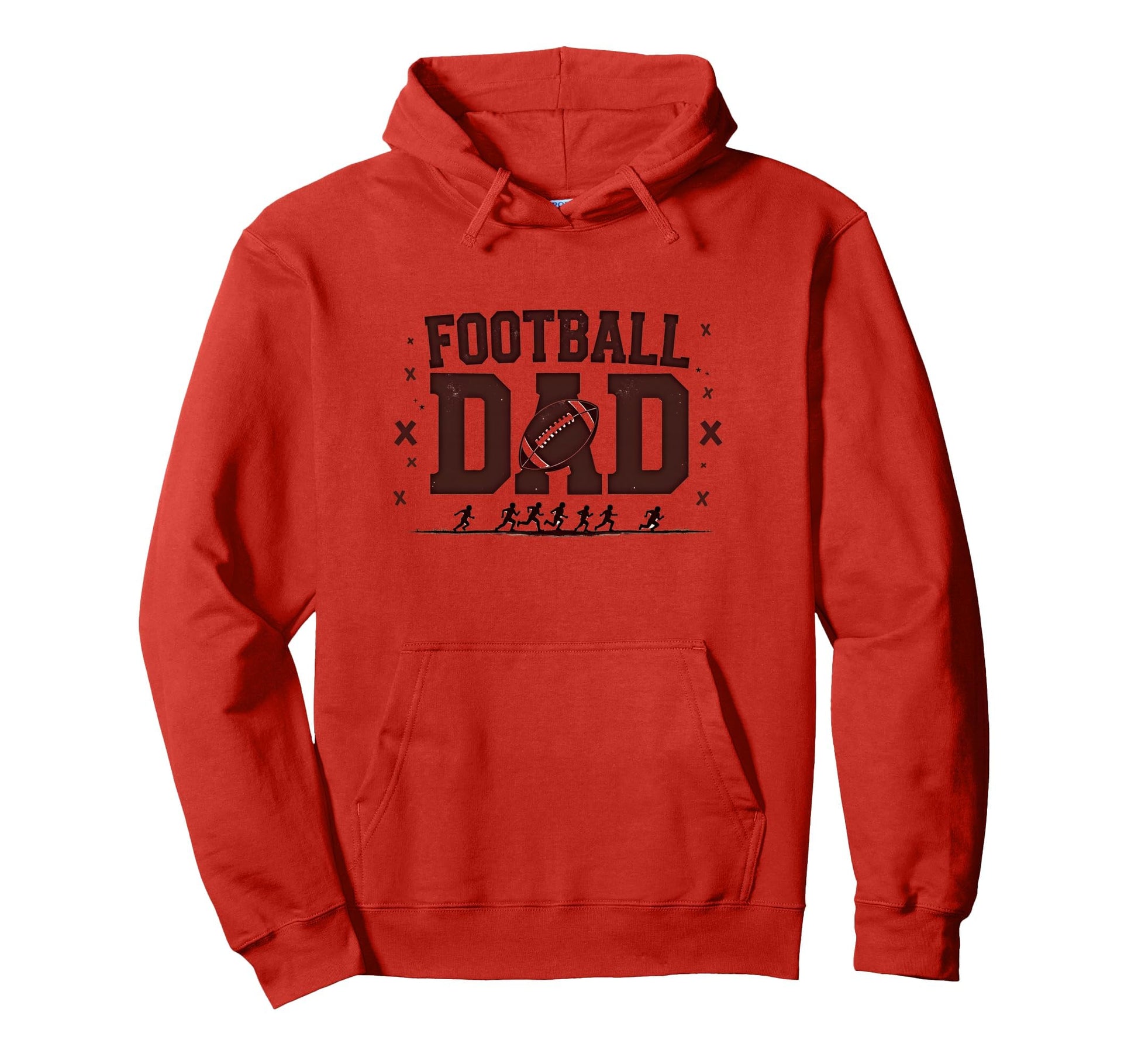 Football Dad Proud Senior Soccer Parent Hoodie - Graphic Print Unisex - T-Shirt, Sweatshirt, Hoodie
